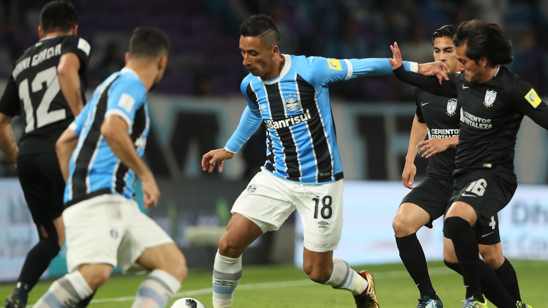 Lucas Barrios Jorge Hernandez Gremio Pachuca Club World Cup 12122017