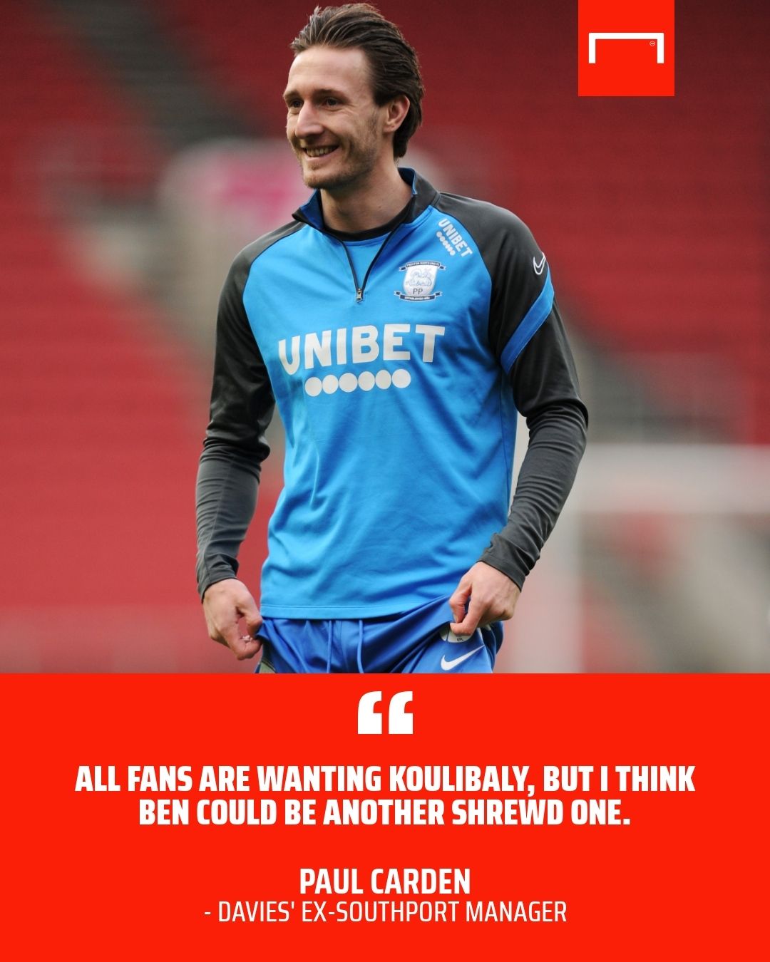 Ben Davies Preston Liverpool GFX