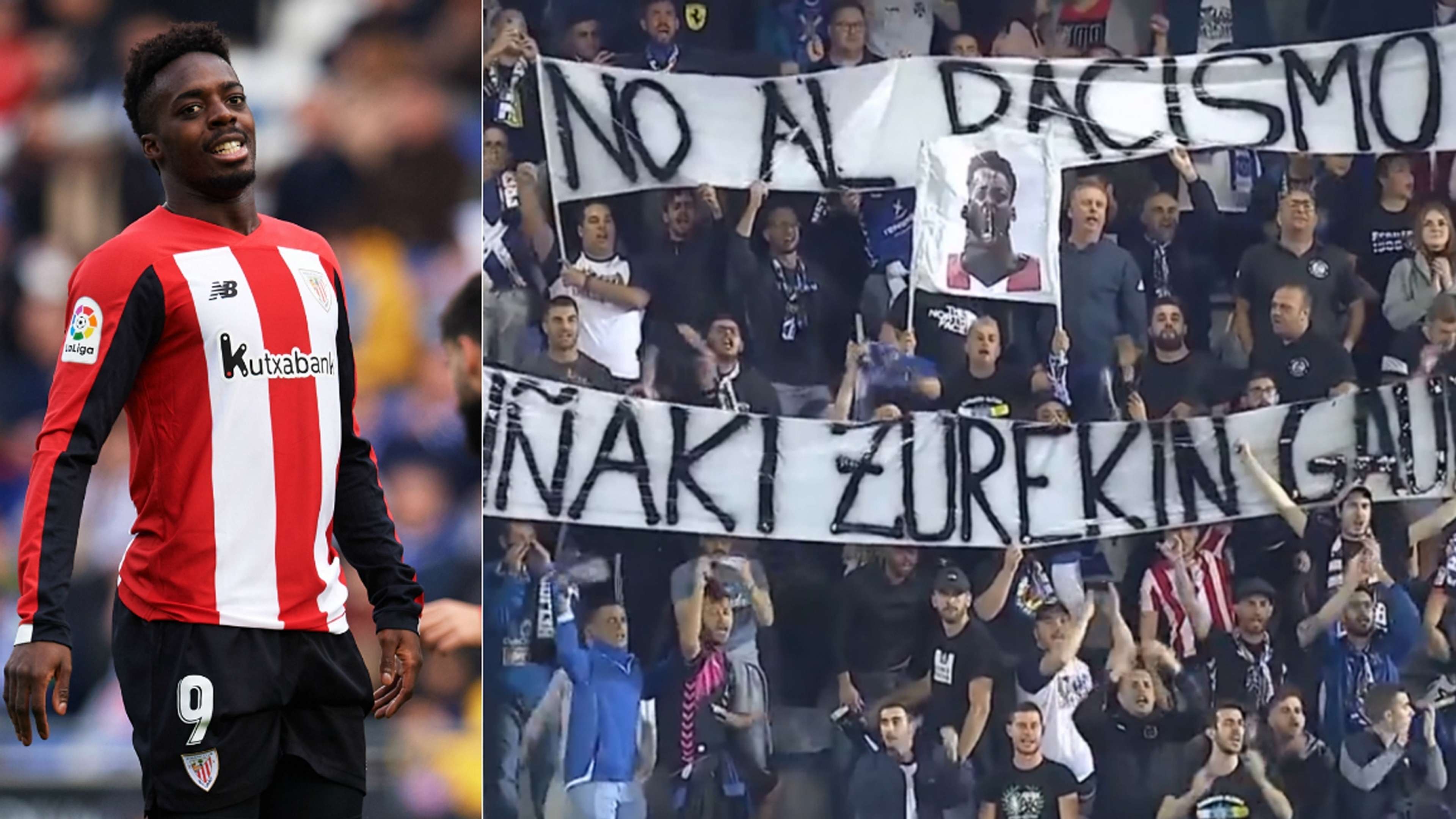 Inaki Williams Athletic Bilbao No to Racism GFX