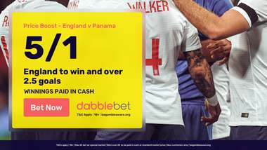 dabblebet new customer offer England v Panama