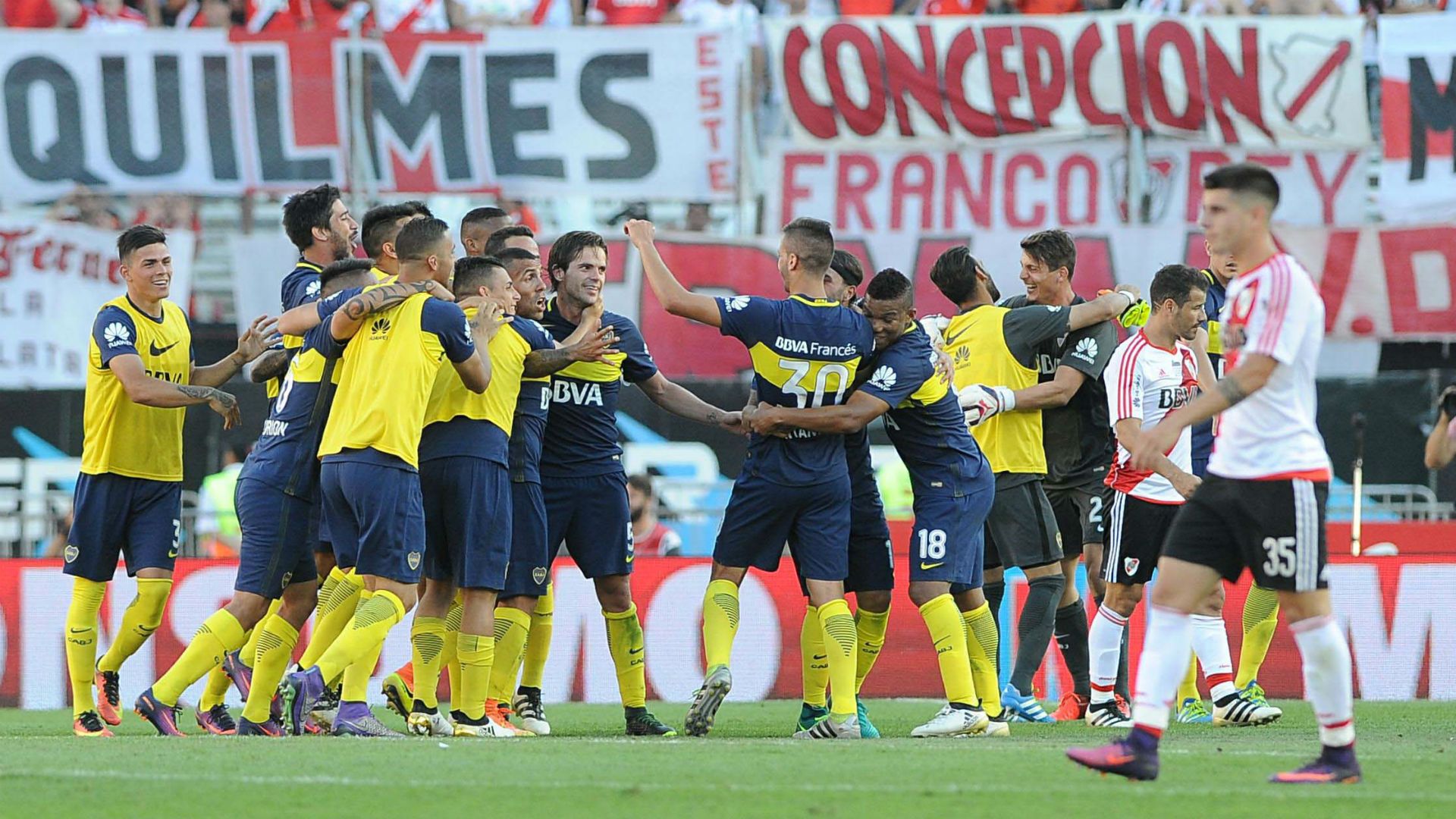 River Boca Superclasico Torneo Primera Division 11122016