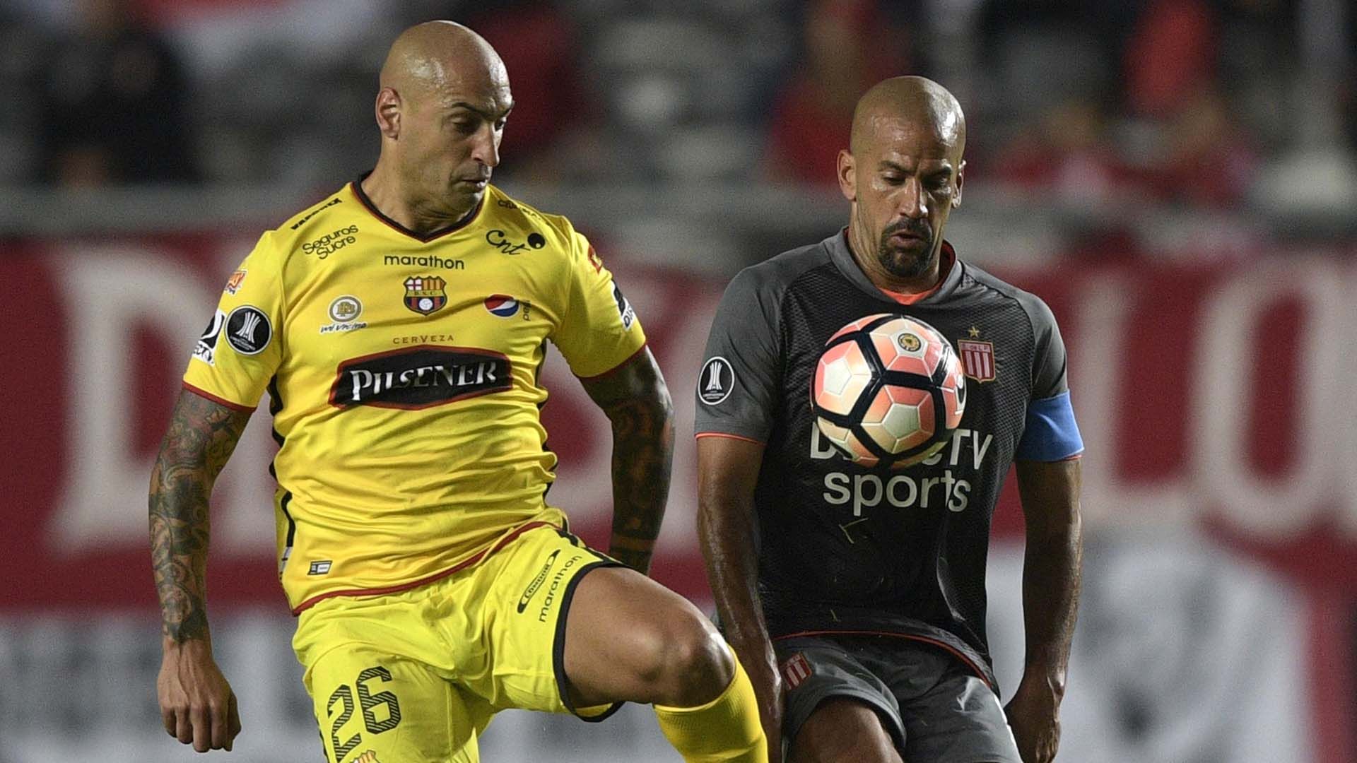 Juan Sebastian Veron Estudiantes Barcelona Copa Libertadores 11042017