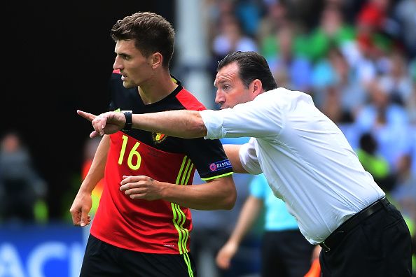 Thomas Meunier & Marc Wilmots