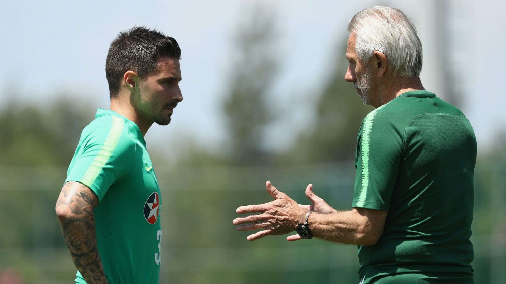 Bert van Marwijk Socceroos 2018