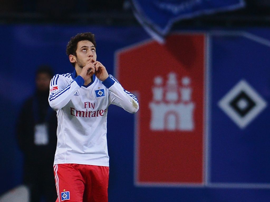 Hakan Calhanoglu Hamburger SV 12022013