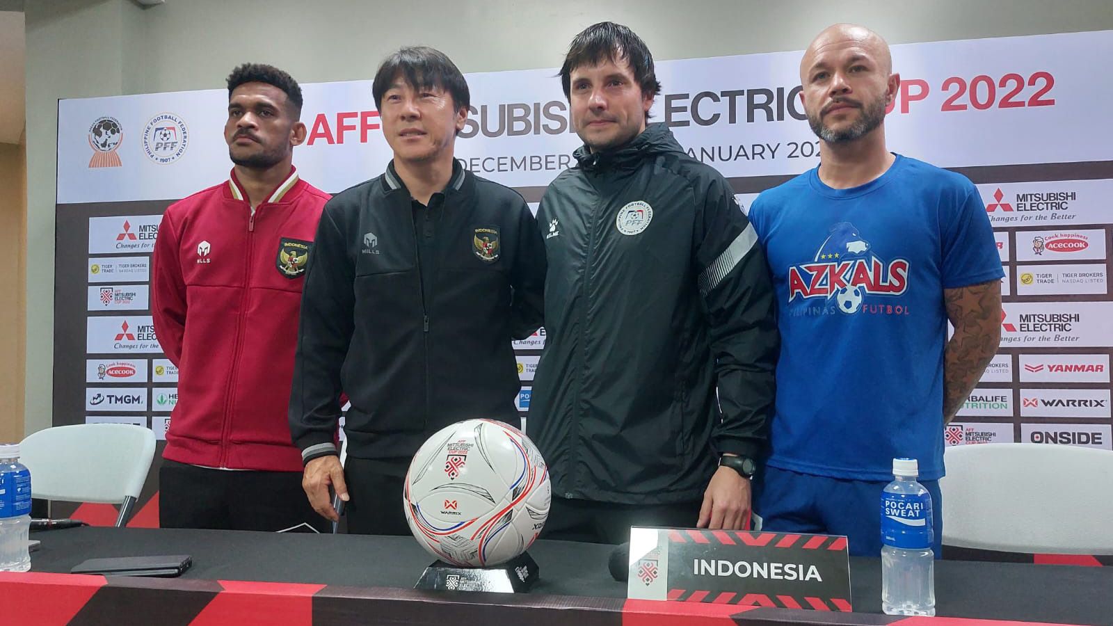 Shin Tae-yong & Ricky Kambuaya