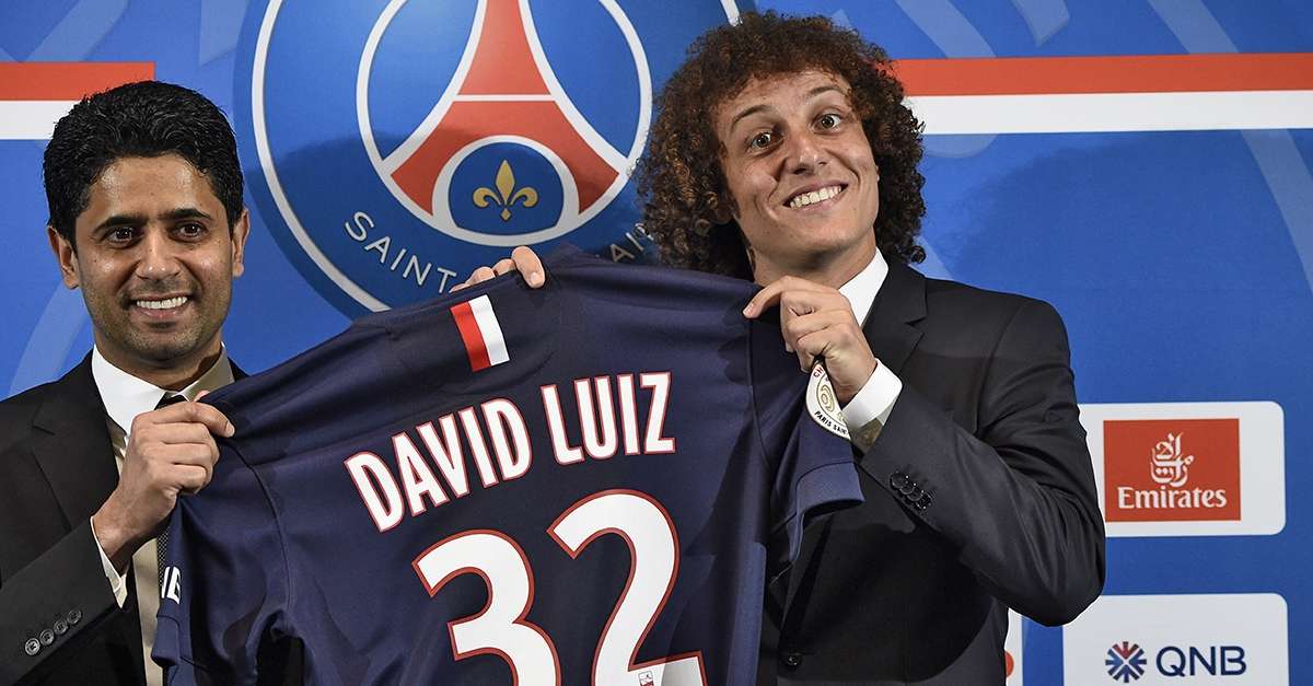 David Luiz PSG signing