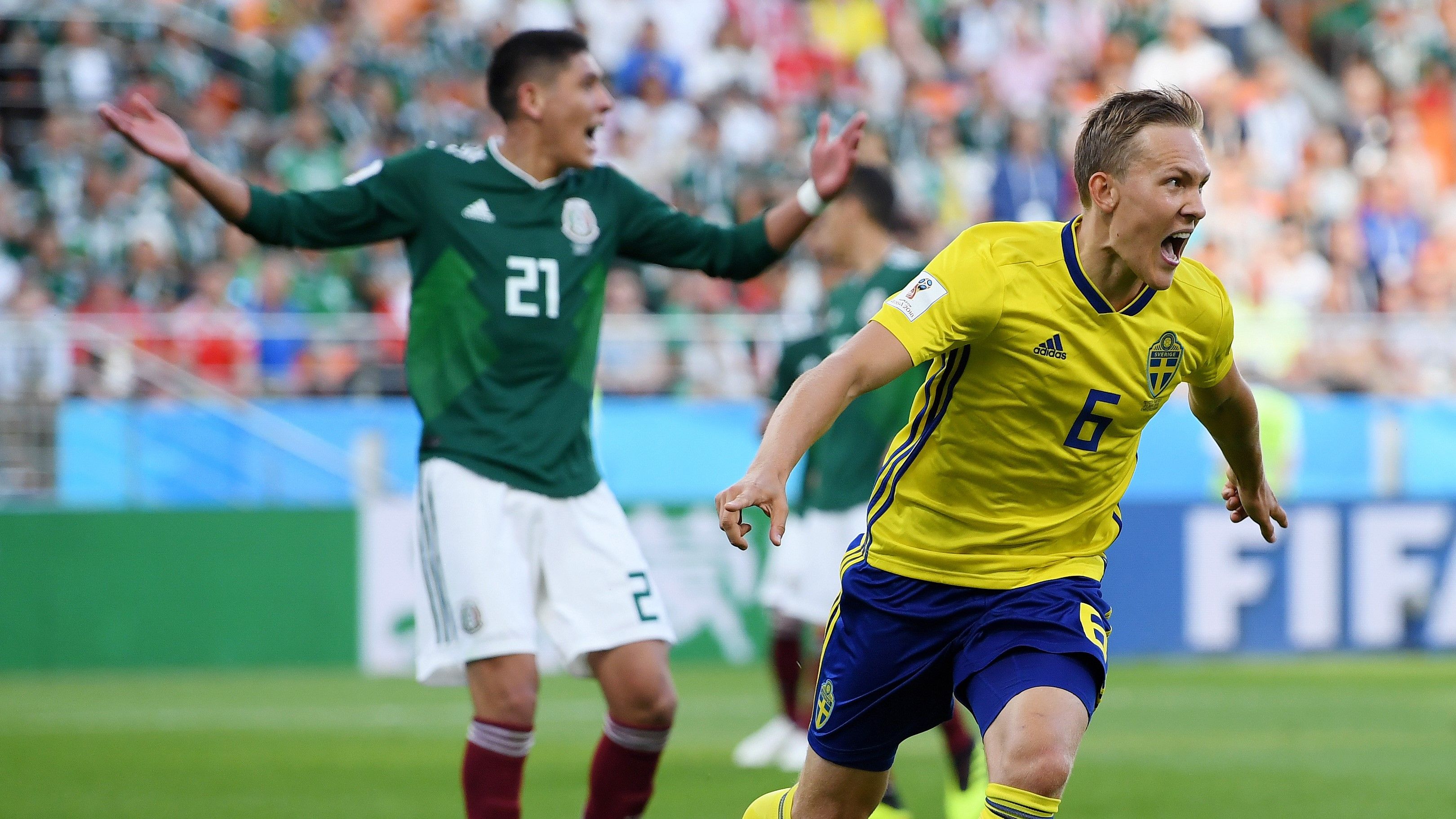 Ludwig Augustinsson Mexico Suecia Sweden 27062018