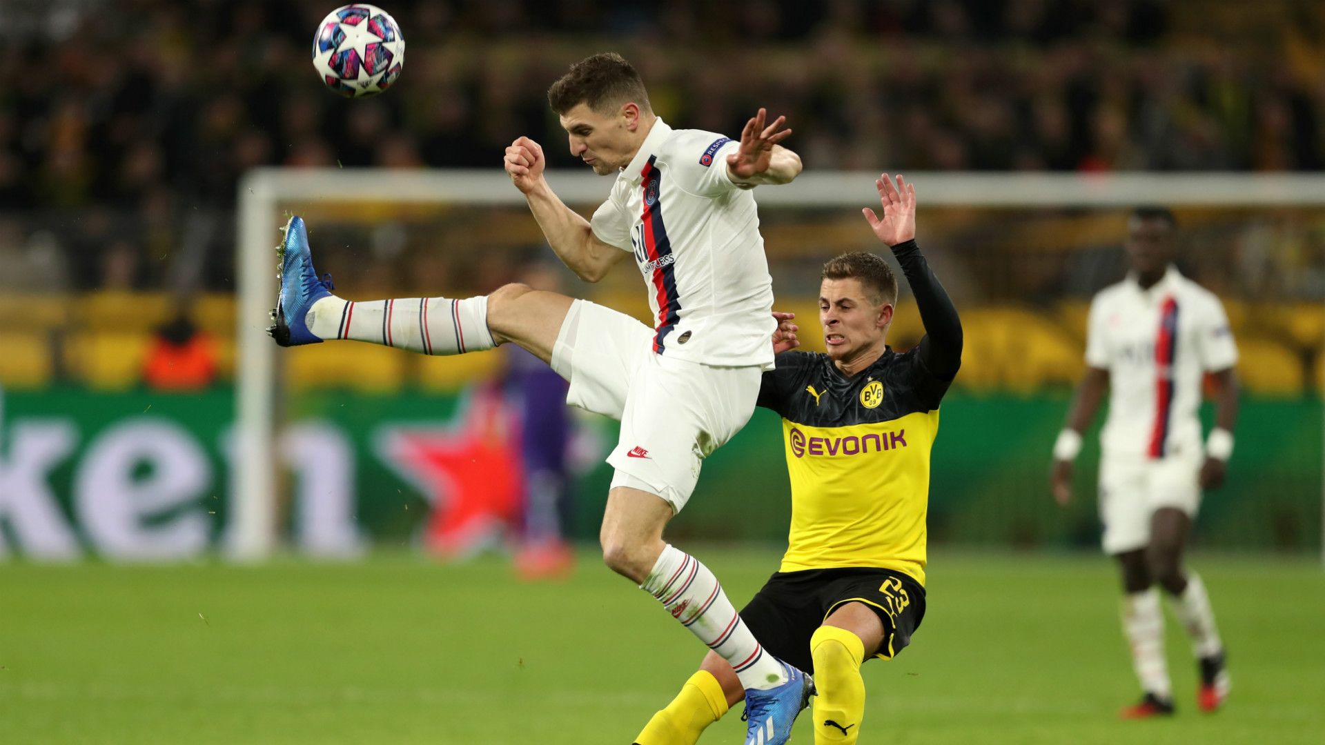 Meunier Hazard Dortmund PSG