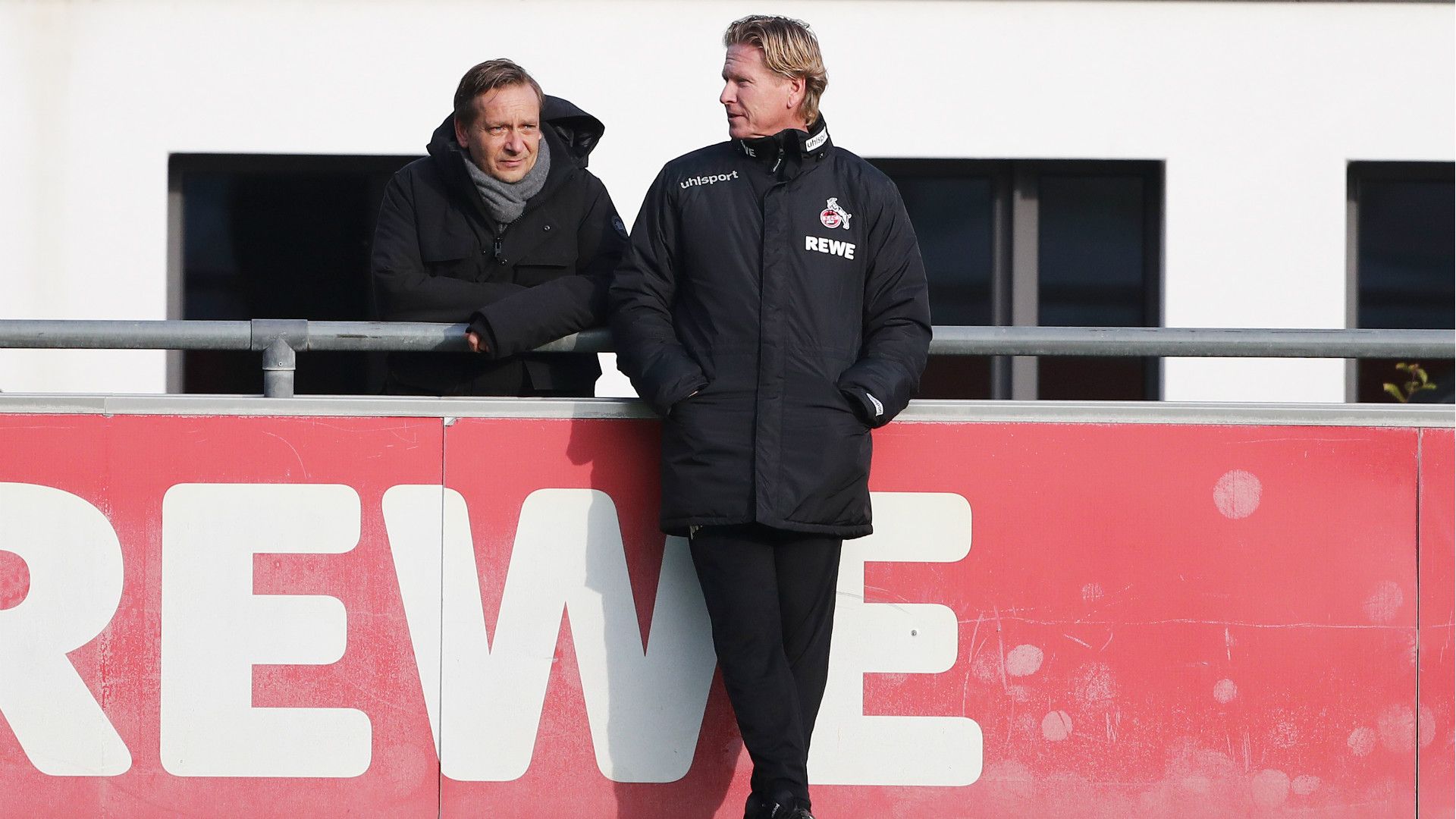 ONLY GERMANY Horst Heldt Markus Gisdol 1 FC Koln