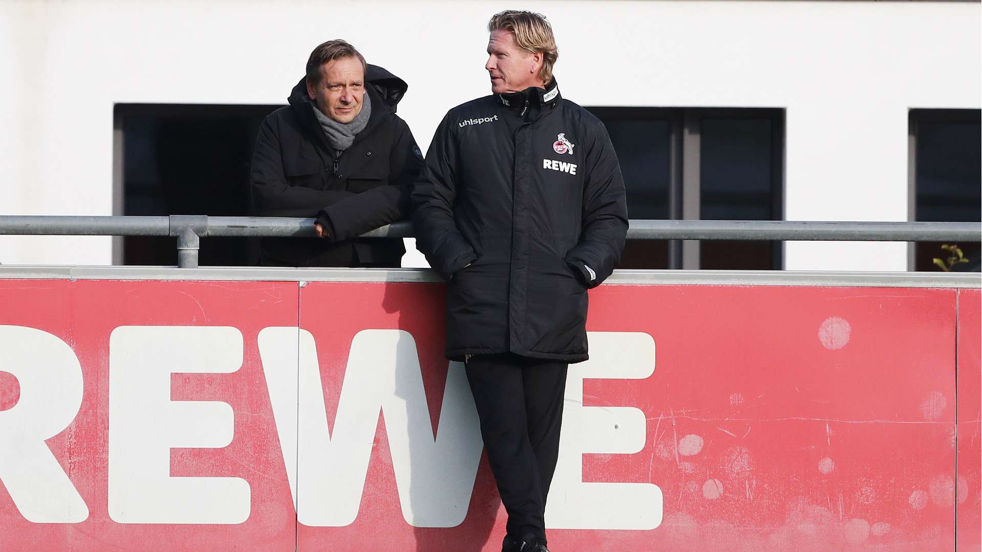ONLY GERMANY Horst Heldt Markus Gisdol 1 FC Koln