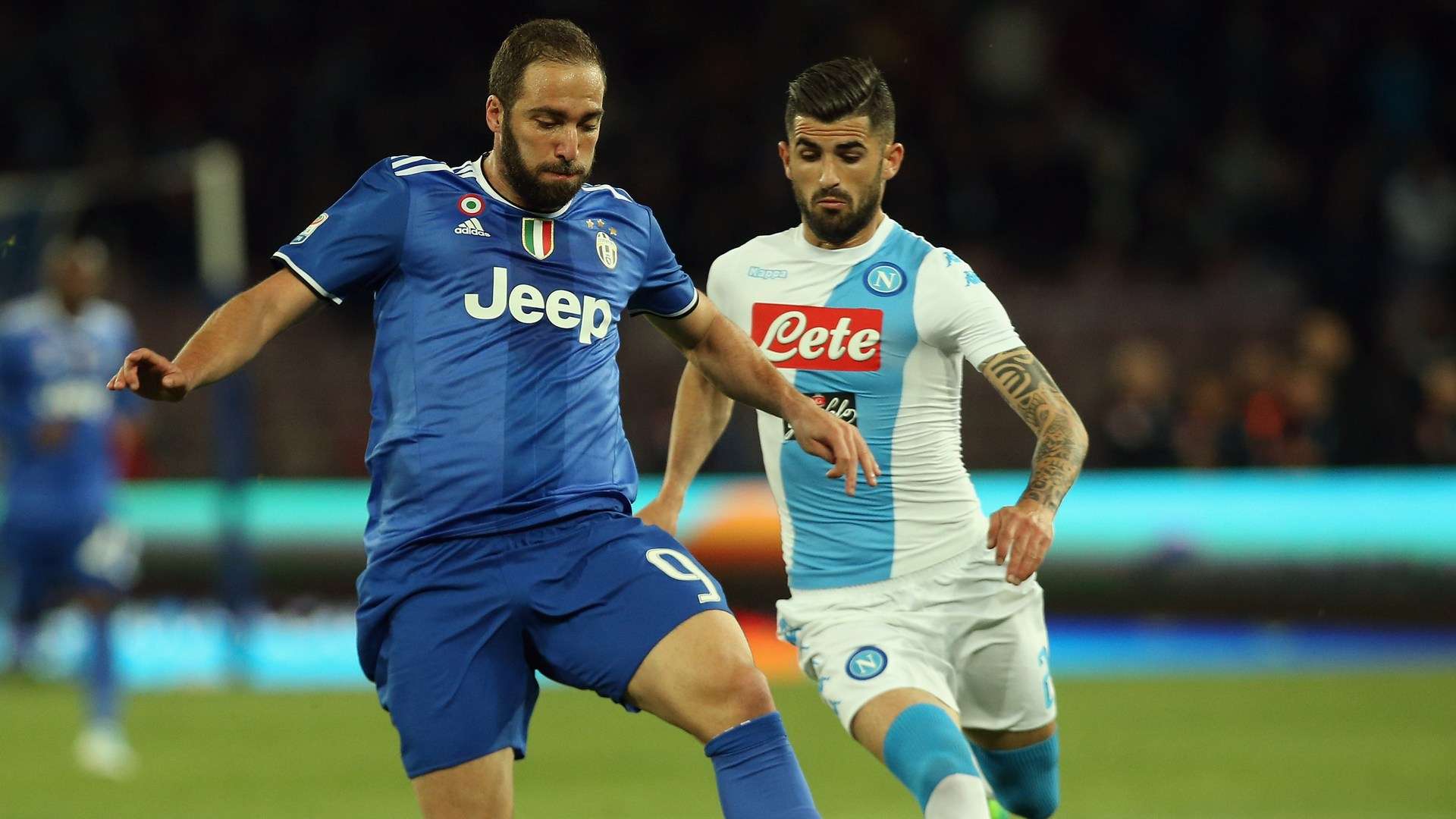 Gonzalo Higuain Napoli Juventus