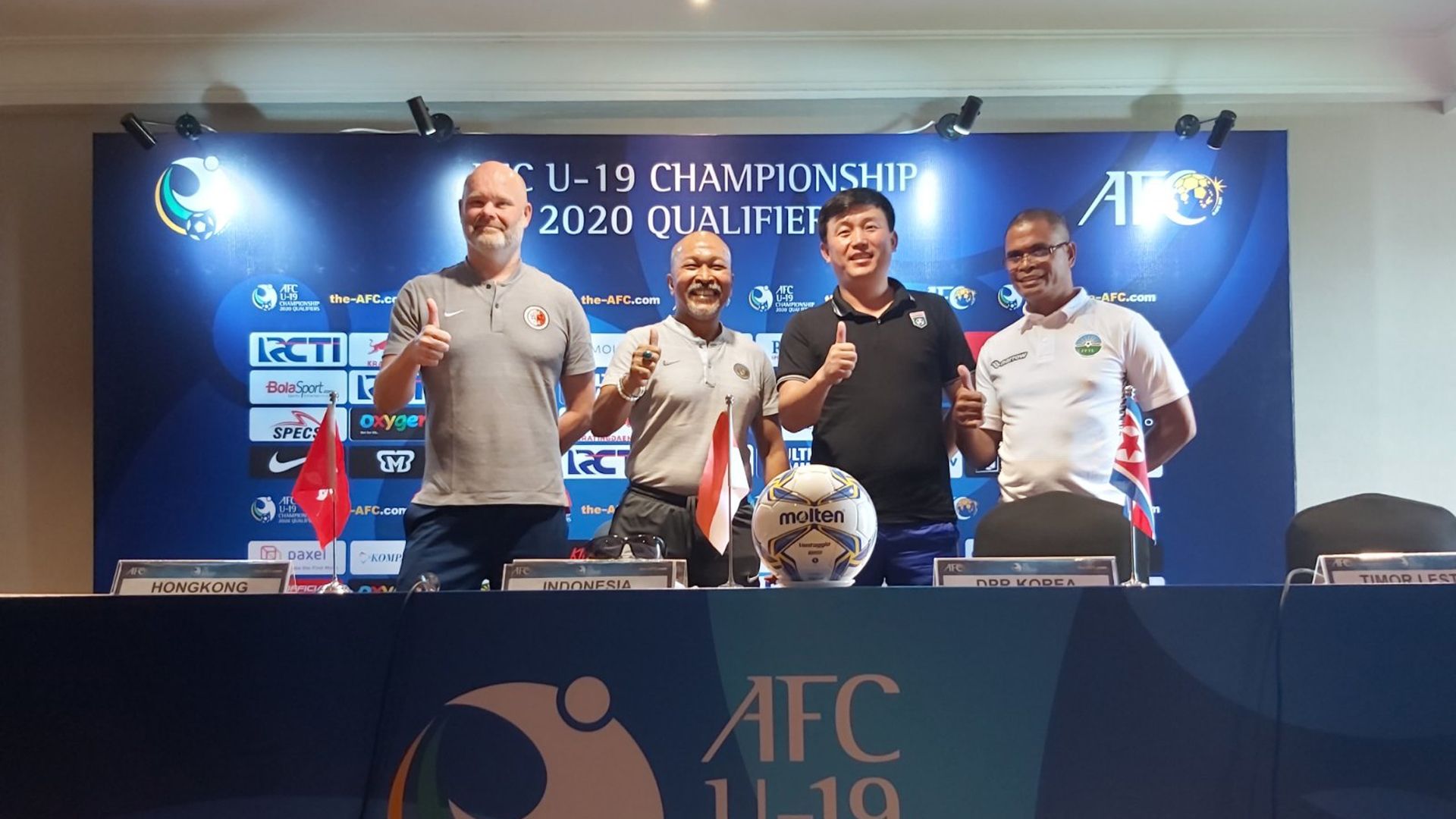 Jumpa Pers Grup K Kualifikasi Piala Asia U-19 2020
