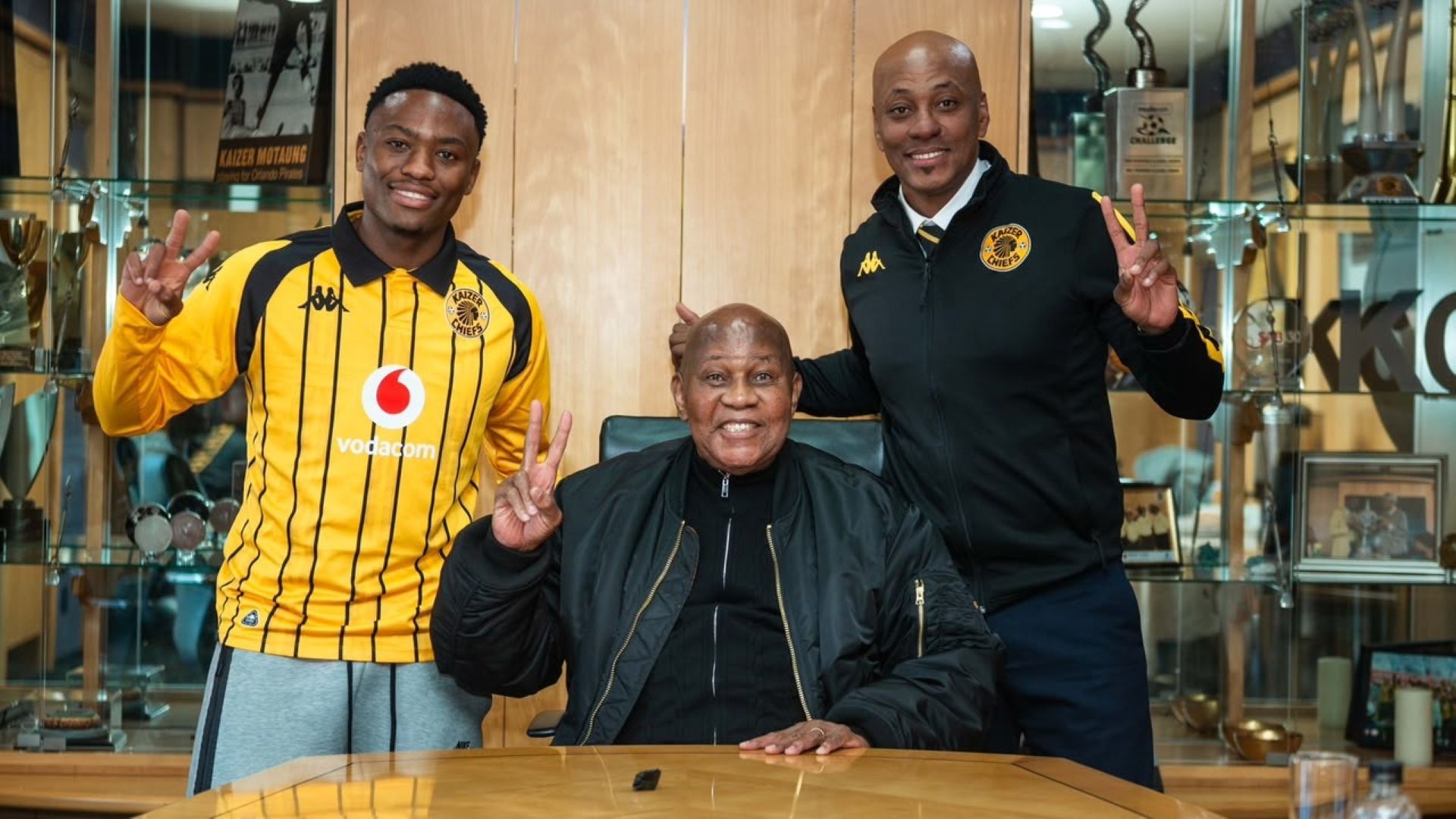 Langelihle Phili Kaizer Motaung Junior Kaizer Motaung Senior
