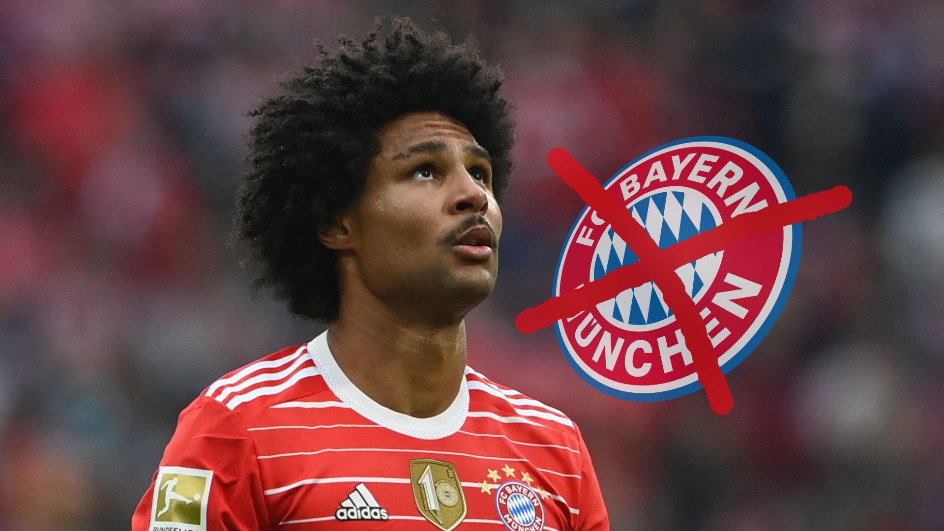 GFX Serge Gnabry FC Bayern