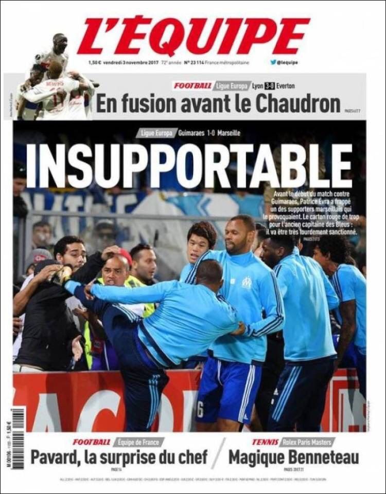 Revue de presse Patrice Evra