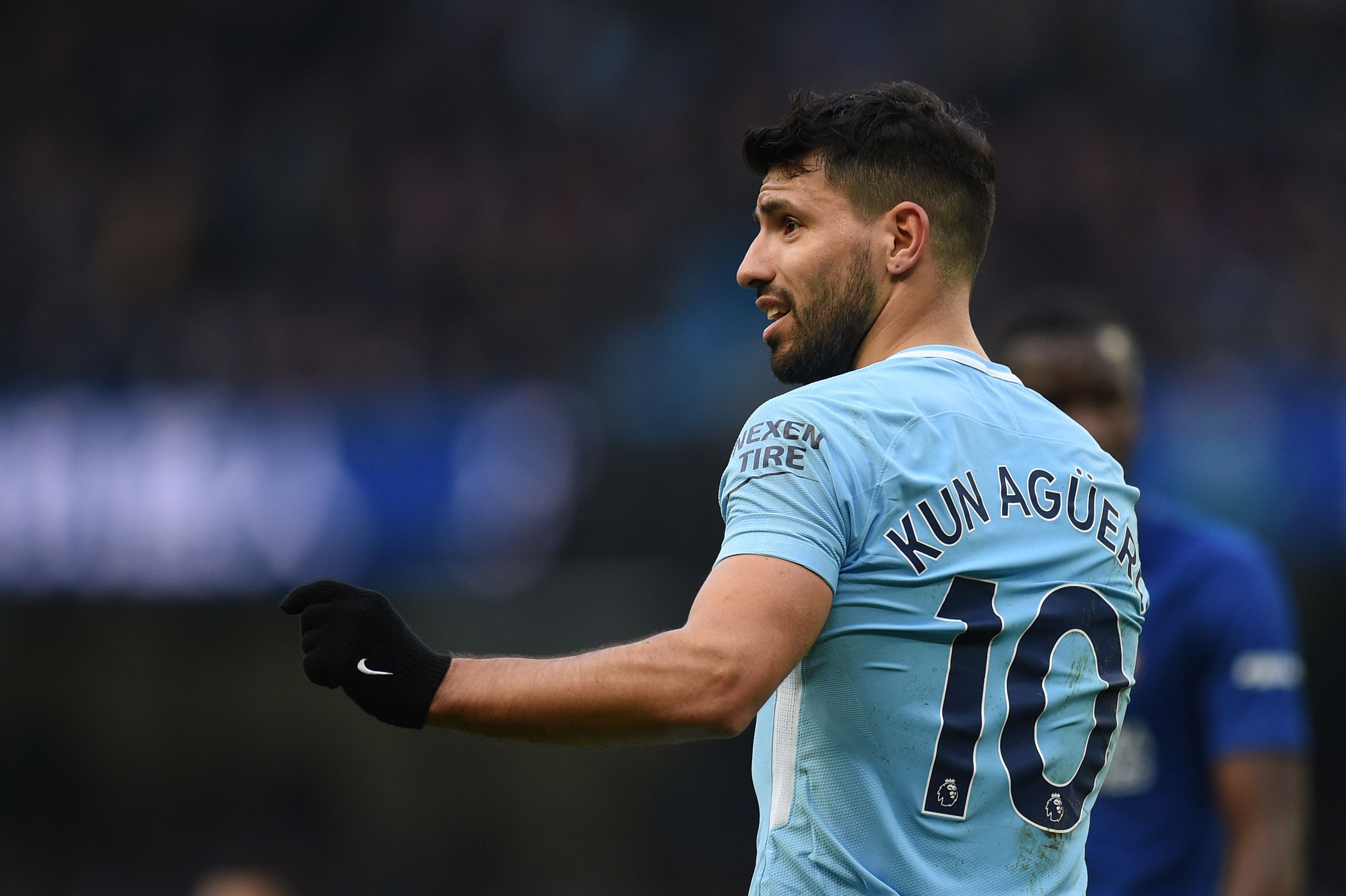 Manchester City Sergio Agüero 04032018