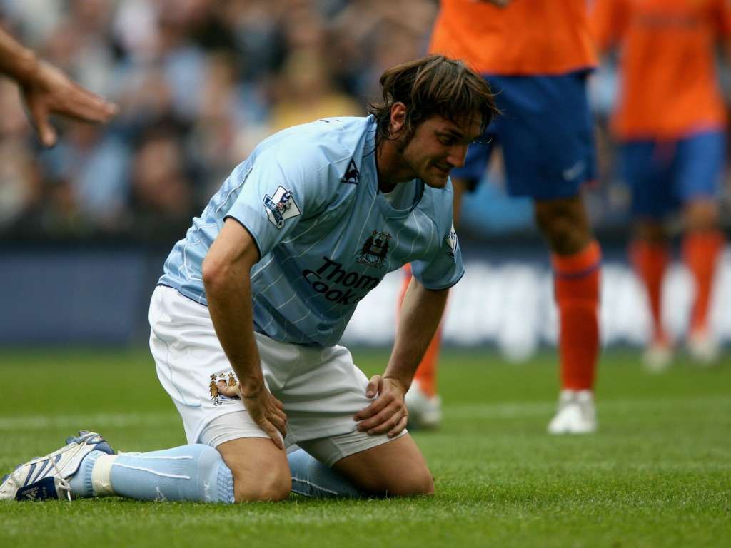 Rolando Bianchi Manchester City Valencia Friendly 08042007