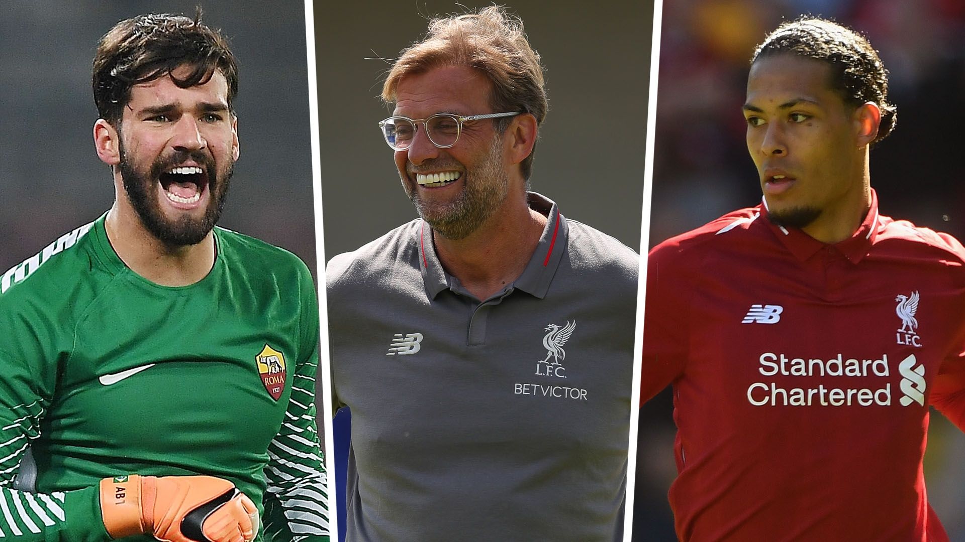 Alisson Klopp Van Dijk Split