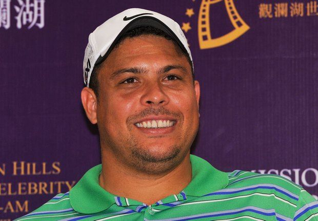 Former Brazilian footballer Ronaldo Nazario