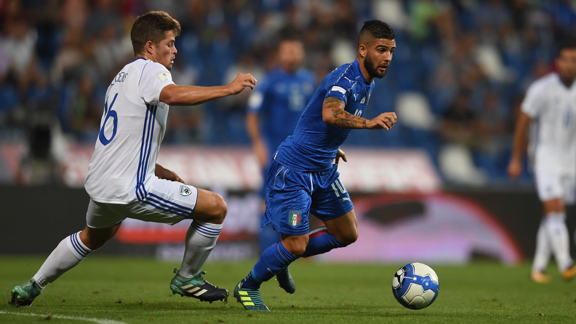 Lorenzo Insigne Italy Israel