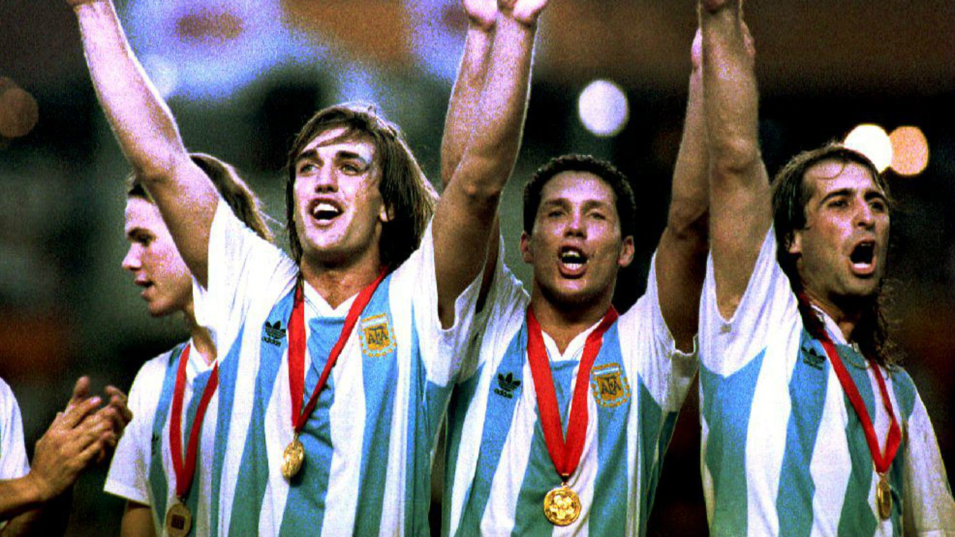 Batistuta Simeone Rodriguez Argentina Mexico Final Copa America 1993