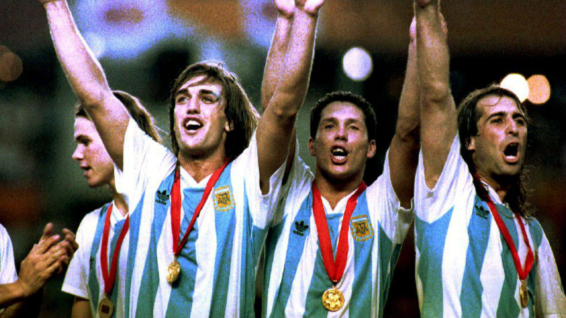 Batistuta Simeone Rodriguez Argentina Mexico Final Copa America 1993