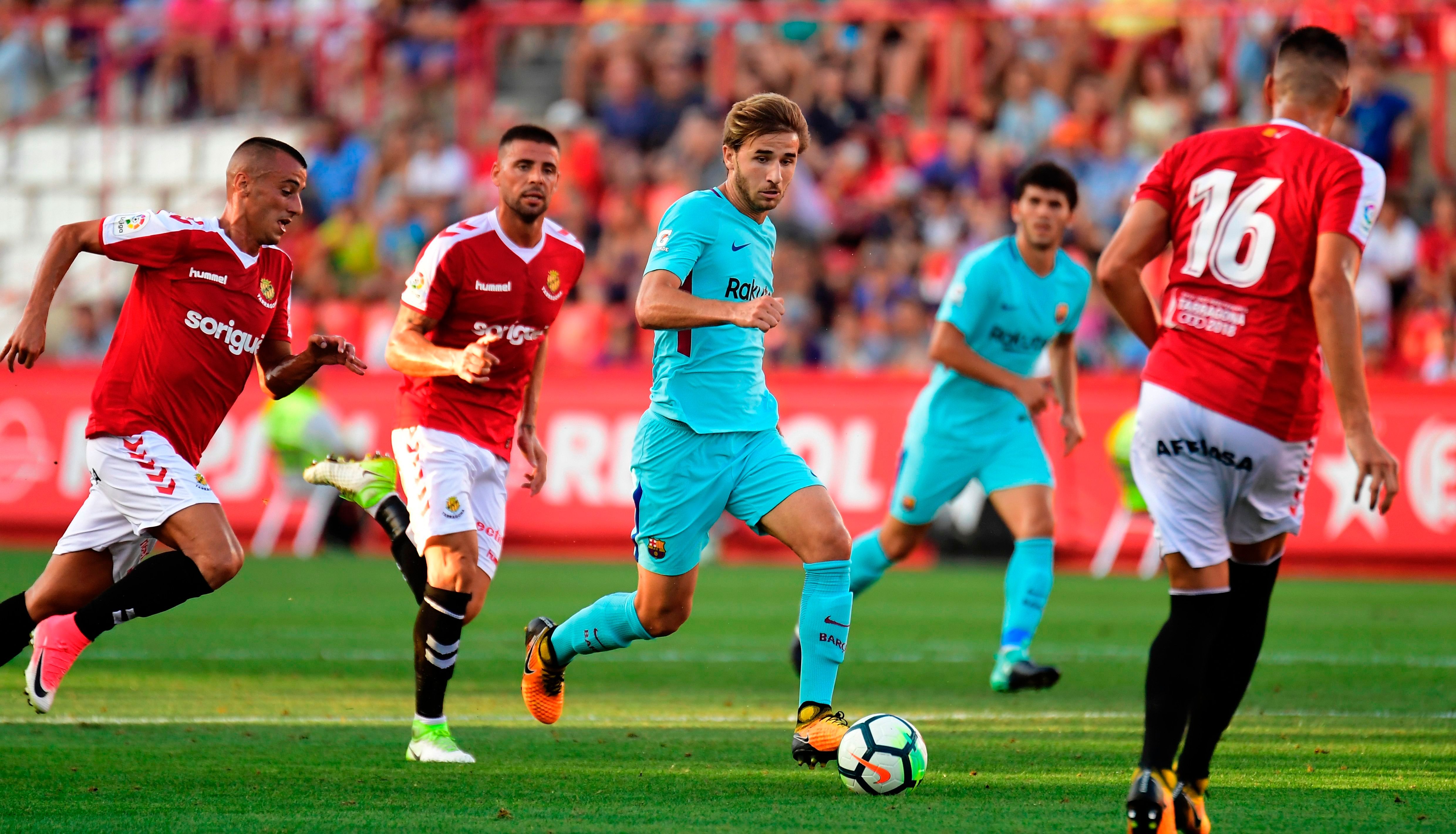 Sergi Samper : Gimnàstic - Barcelona