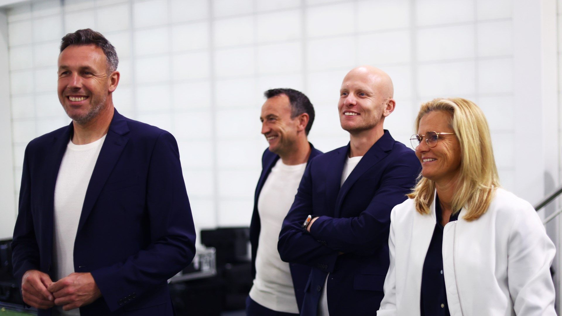 Darren Ward Geraint Twose Arjan Veurink Sarina Wiegman 2023