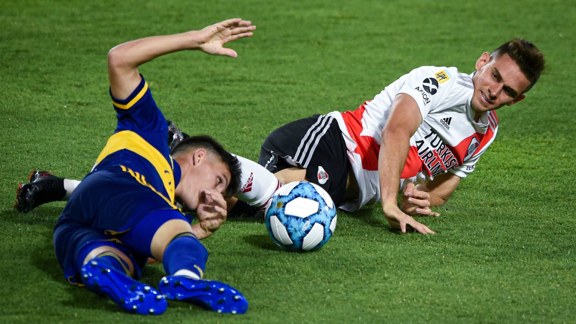 Capaldo Borre Boca Juniors River Plate Copa Maradona Liga Profesional 02012020