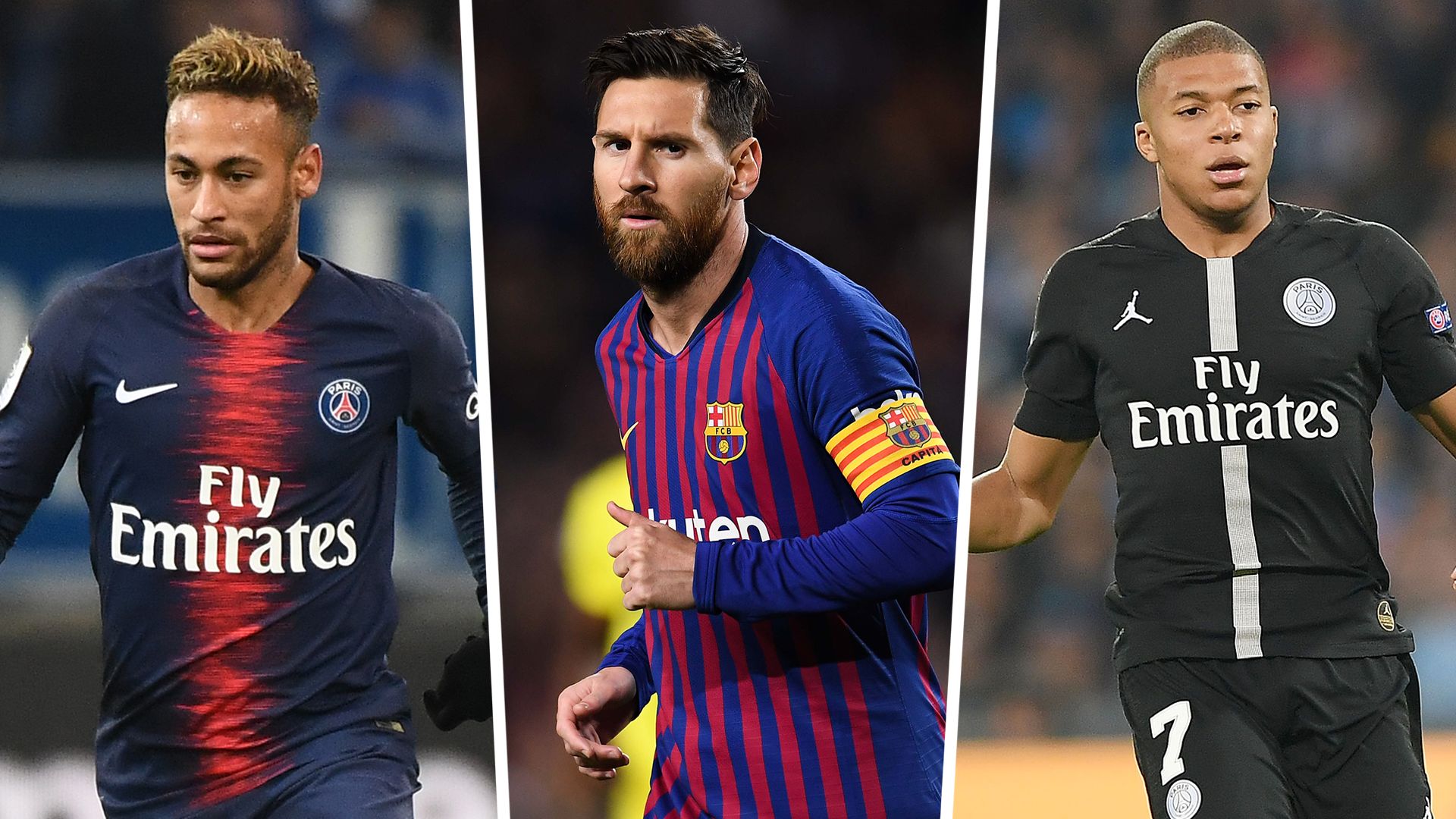 Golden Shoe 2018 Mbappe Messi Neymar