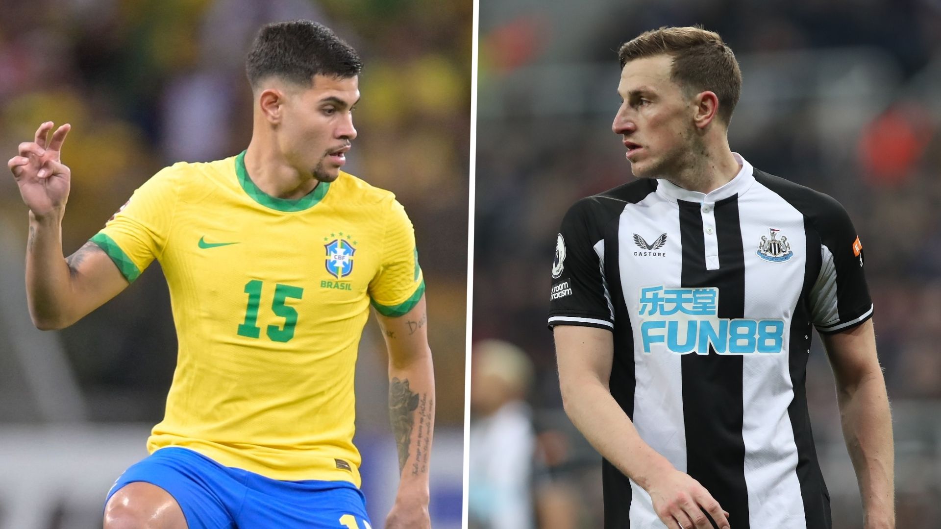 Bruno Guimaraes Chris Wood Brazil Newcastle GFX 