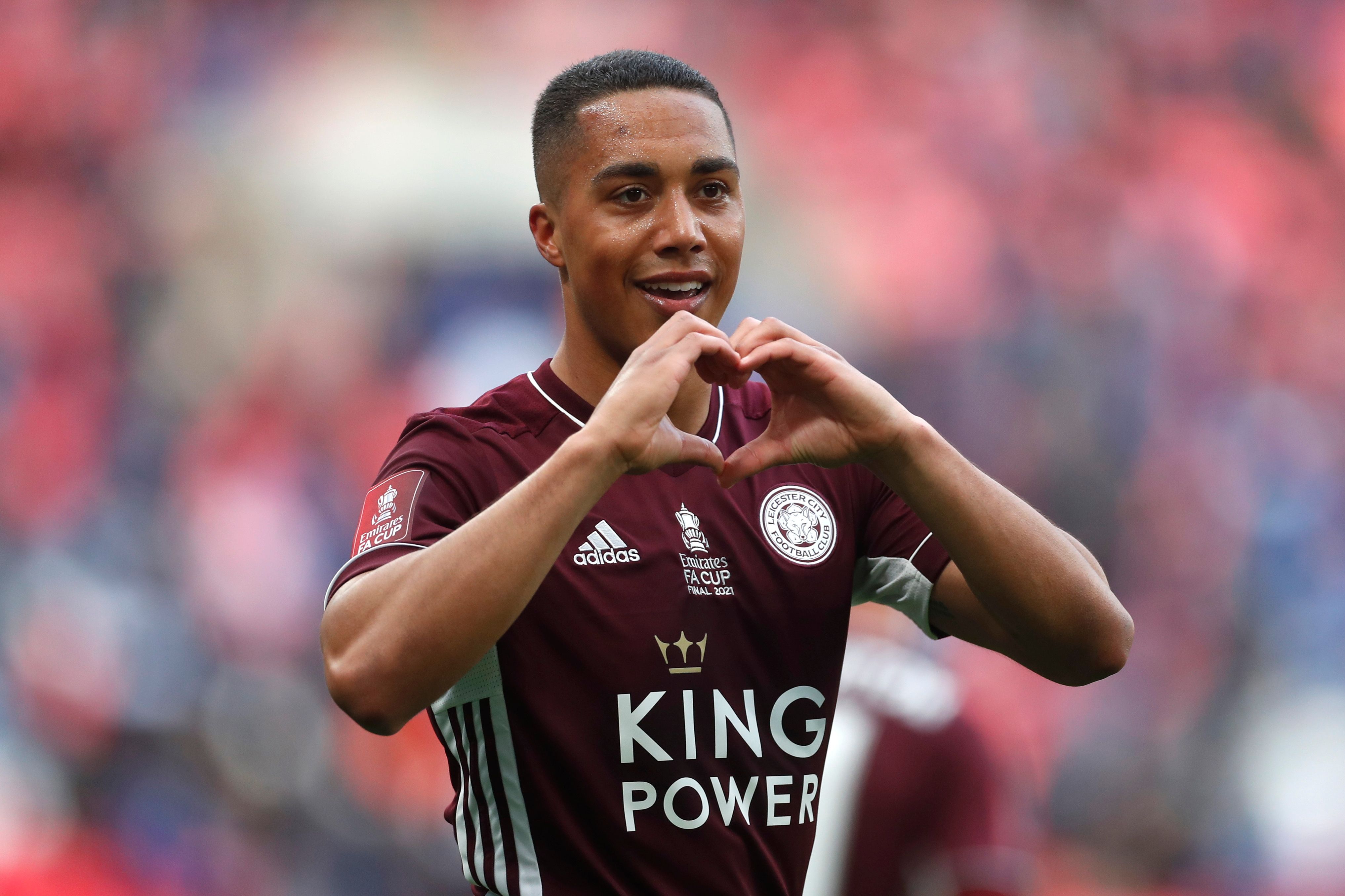 Youri Tielemans joie finale FA Cup