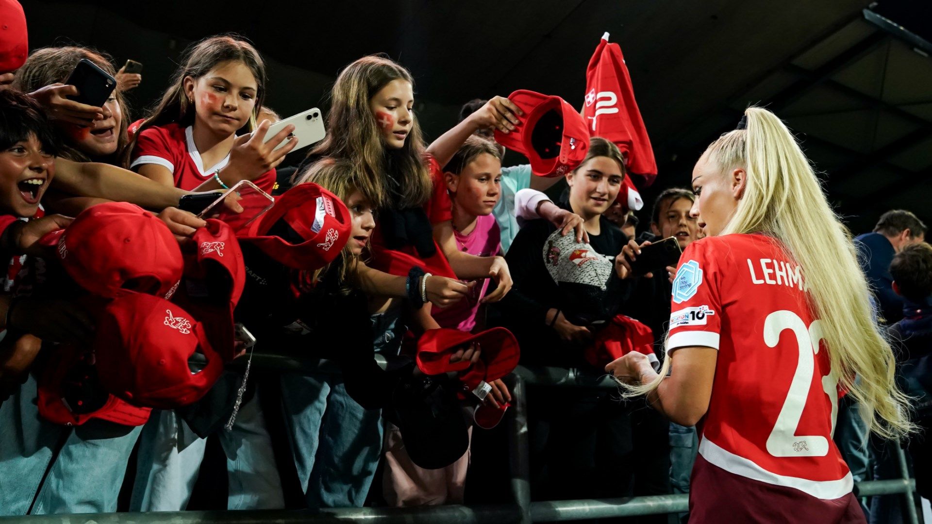 Alisha Lehmann Switzerland Women fans 2025