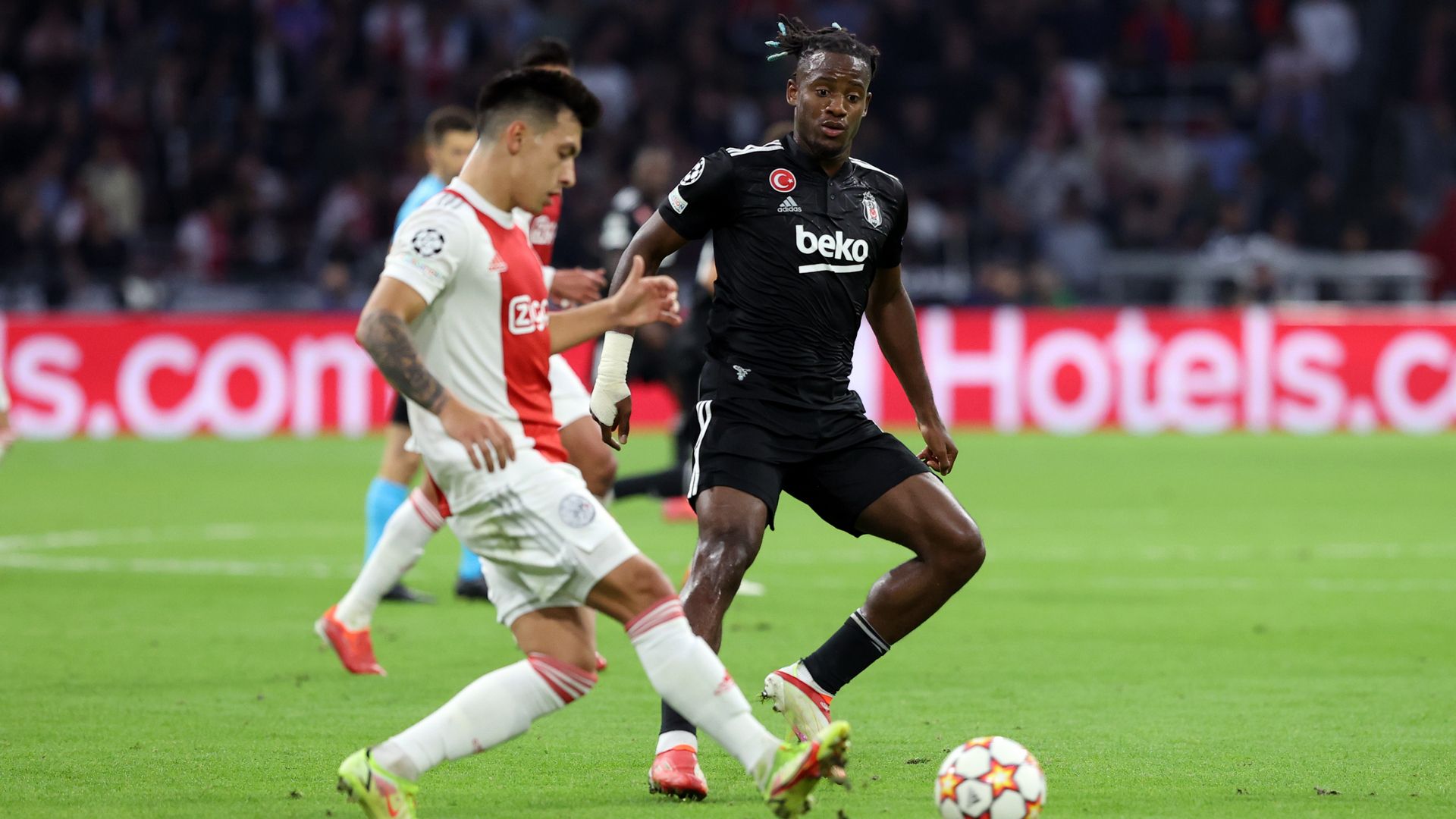 ajax besiktas 28092021 champions league