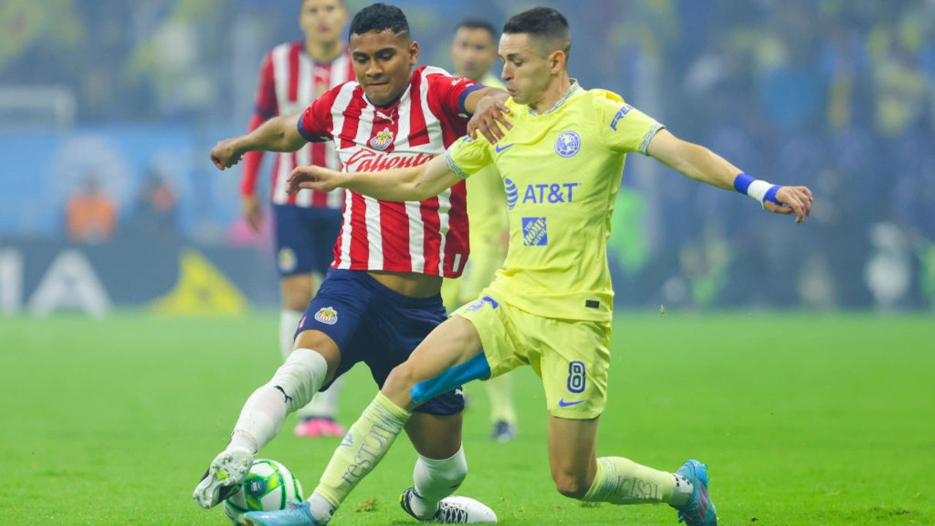 Tiba Sepúlveda Álvaro Fidalgo América Chivas Clausura 2023