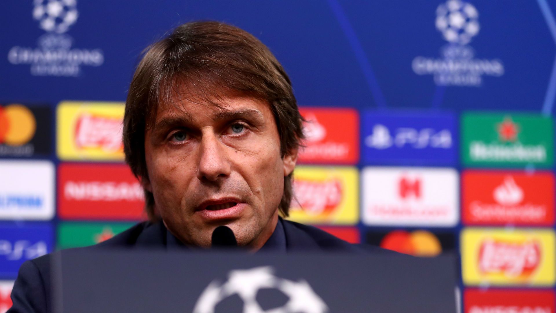 Antonio Conte Borussia Dortmund Inter press conference