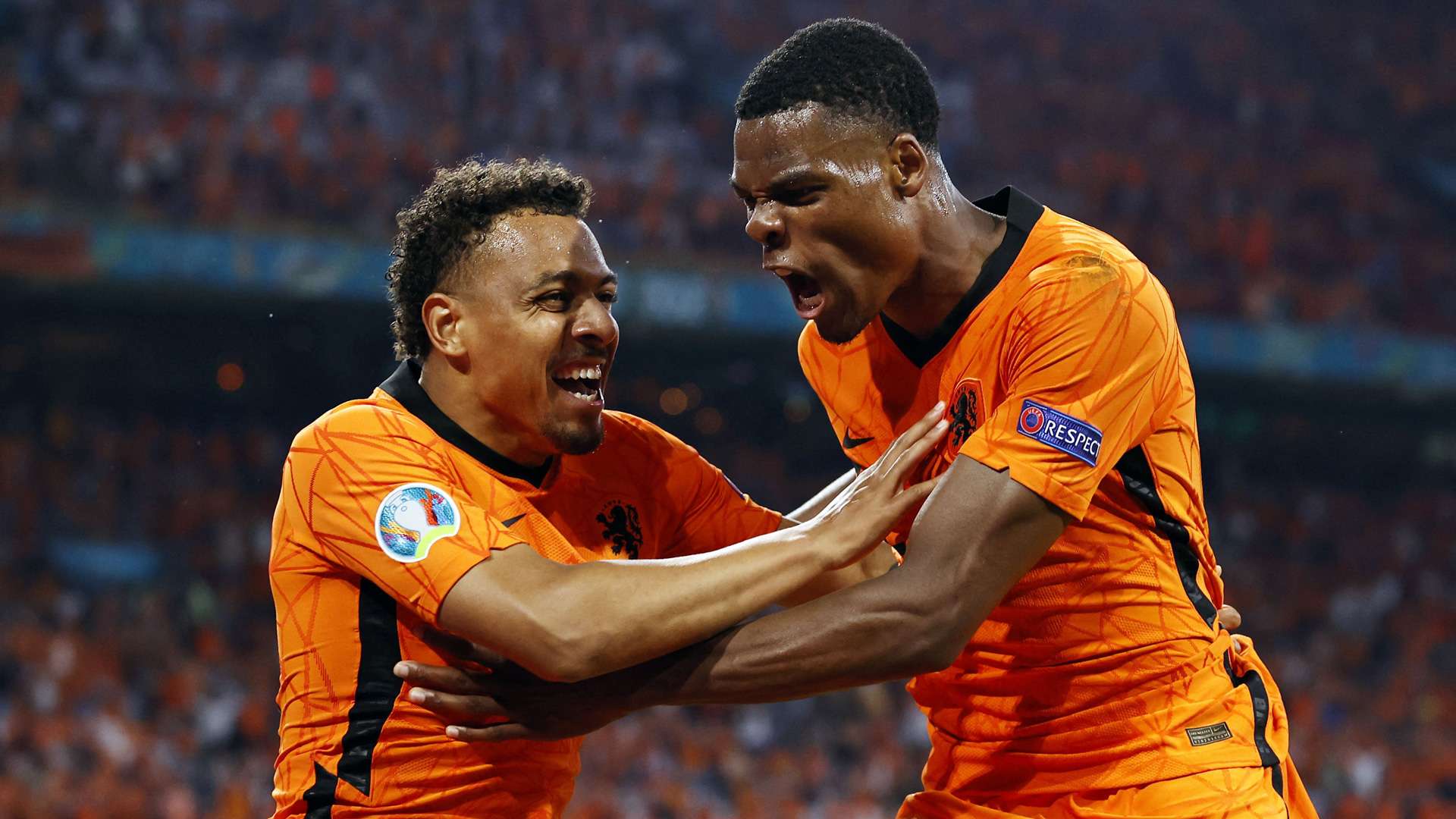 Donyell Malen Denzel Dumfries Netherlands PSV 0621