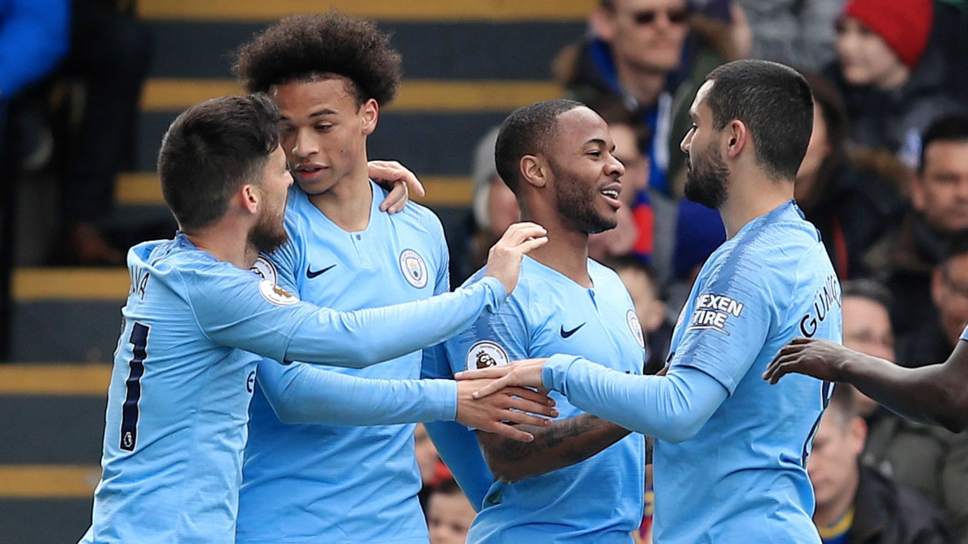Manchester City celebrate 2018-19