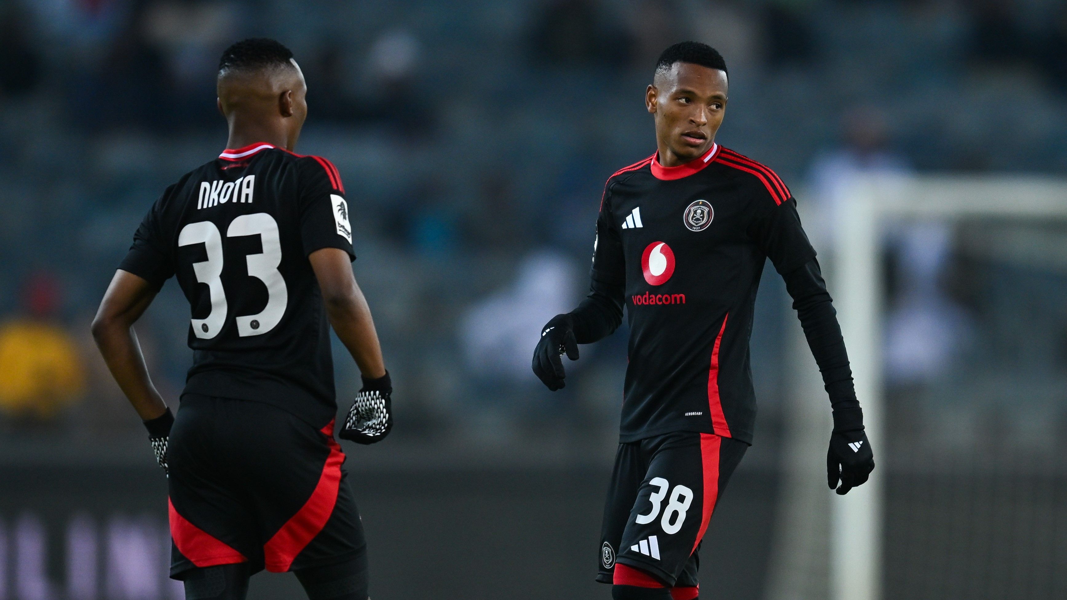 Mohau Nkota, Relebohile Mofokeng, Orlando Pirates, May 2025