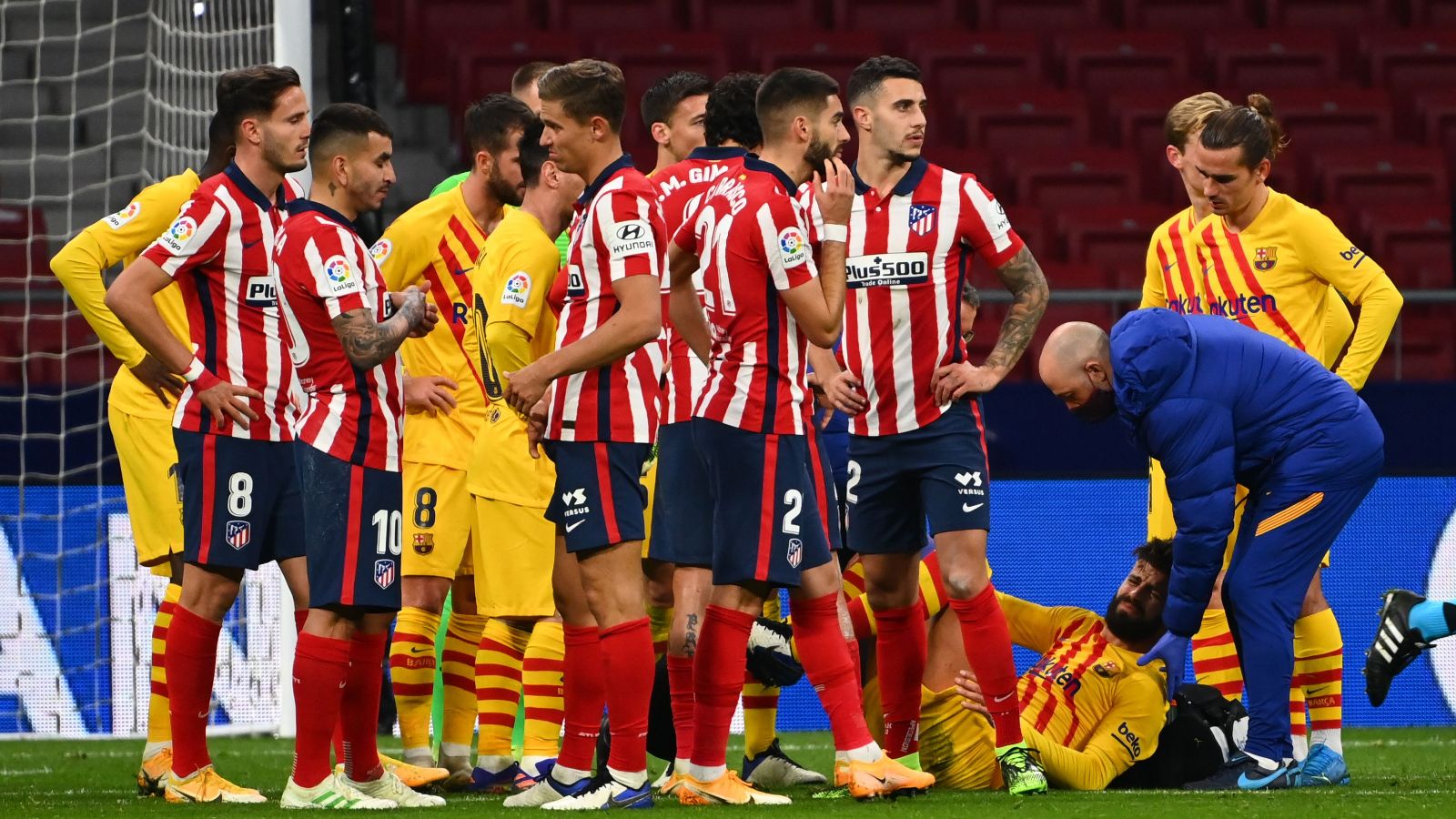 Pique Atletico Madrid Barcelona LaLiga