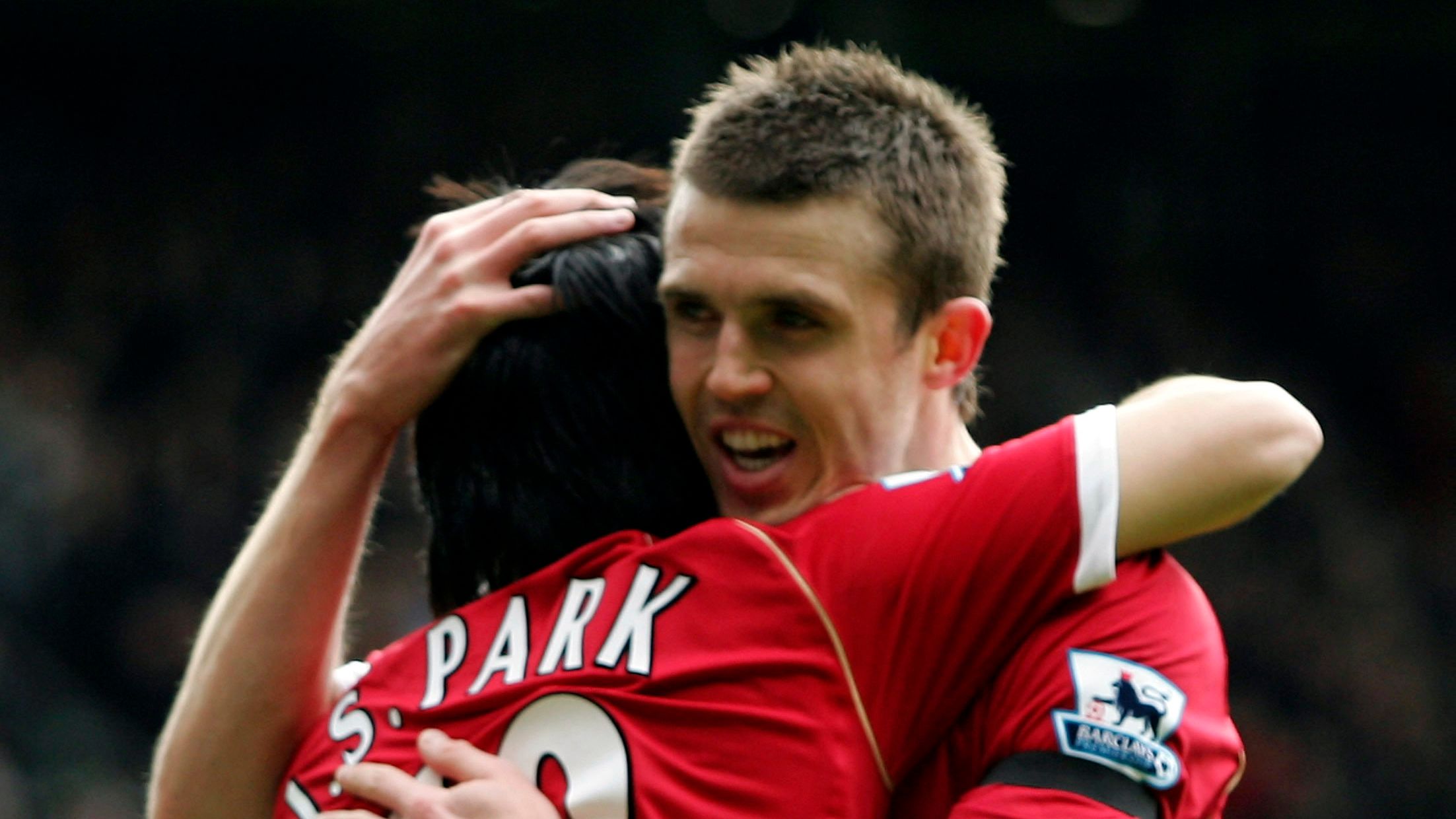 박지성, 마이클 캐릭