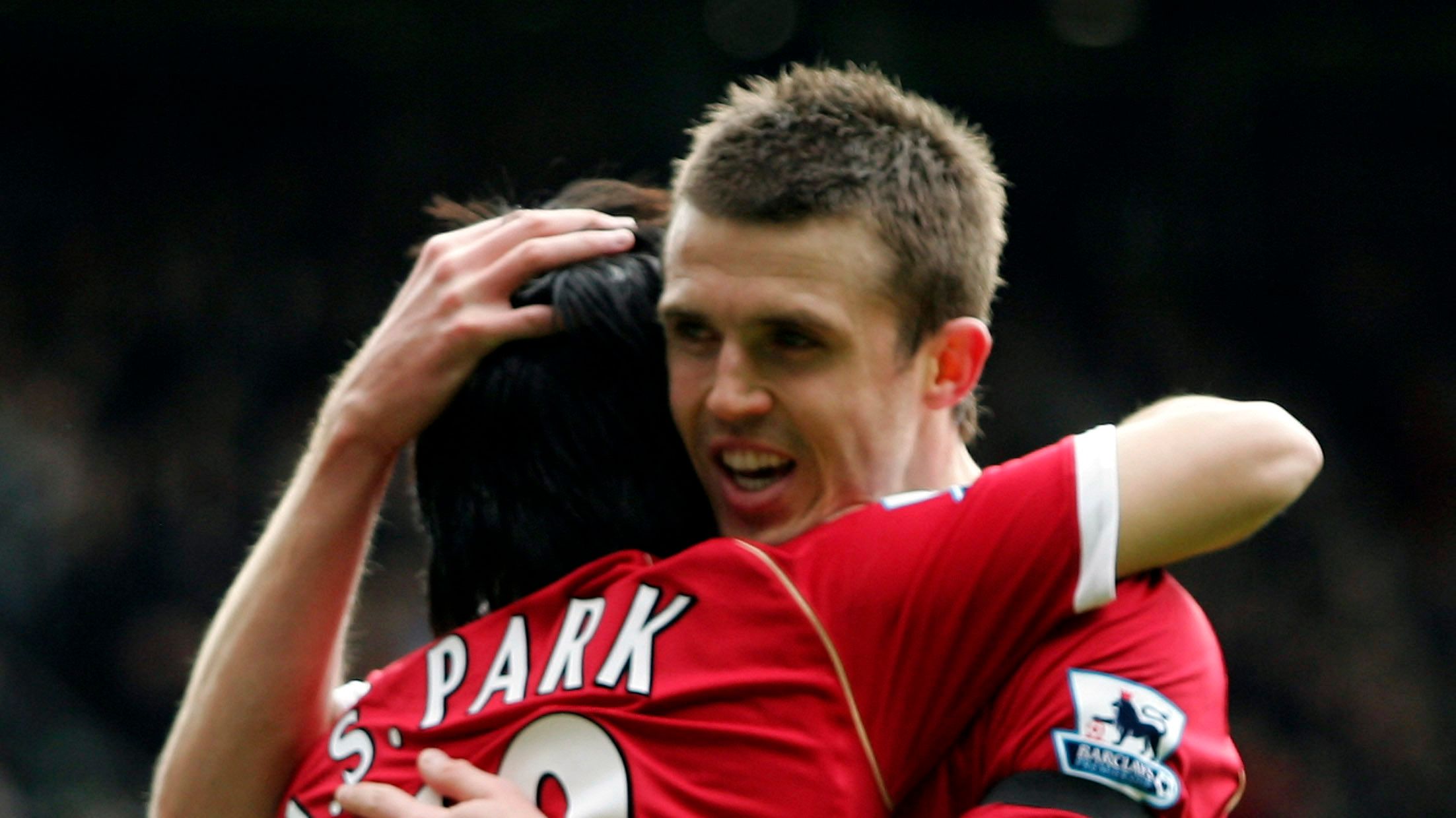 박지성, 마이클 캐릭