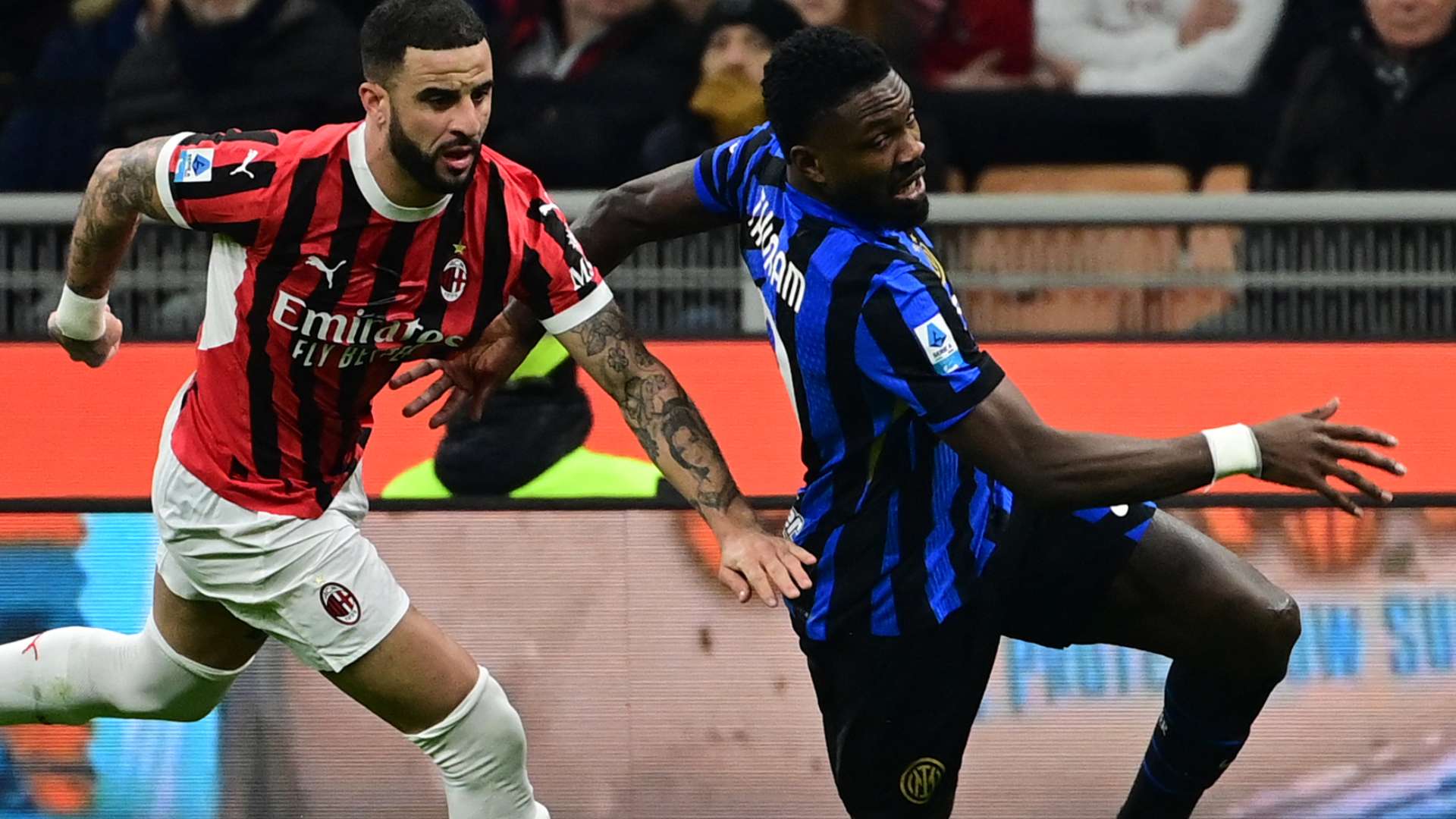 Milan Inter Walker Thuram Derby