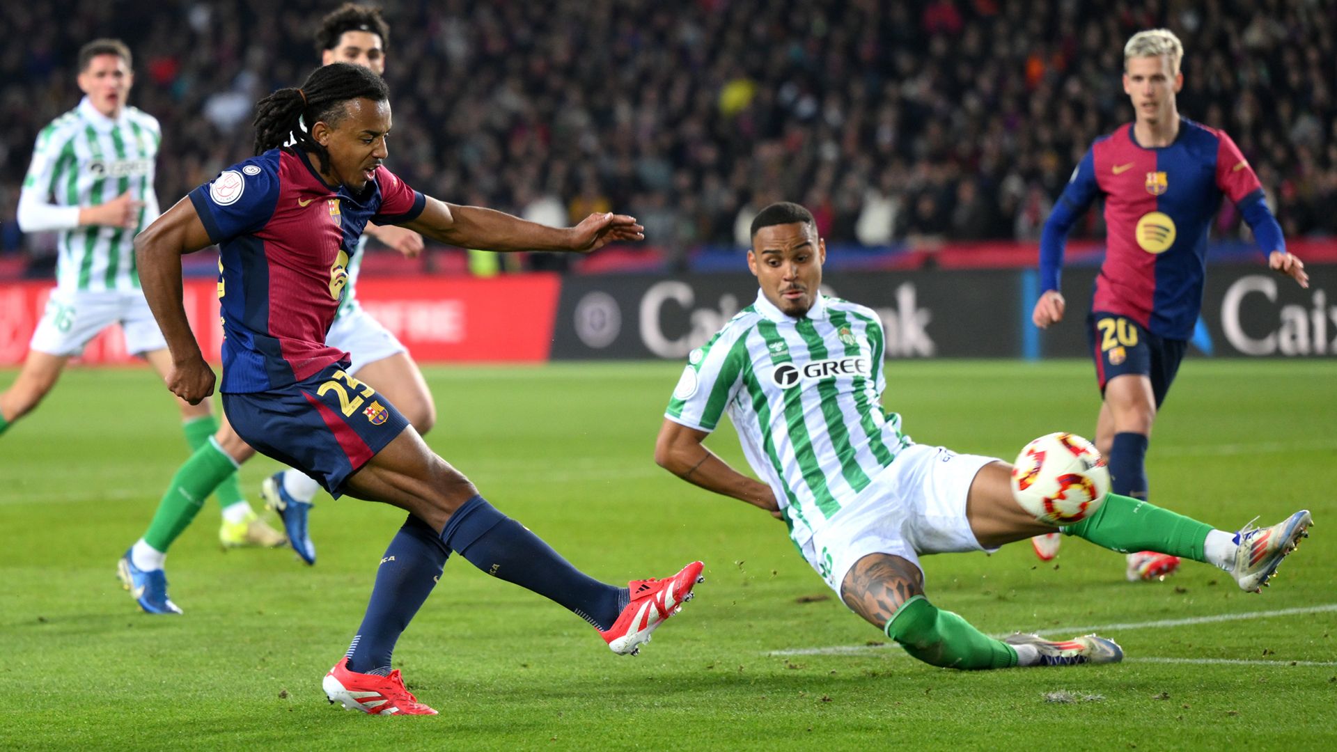 Jules Kounde Barcelona Real Betis Copa del Rey 2024-25