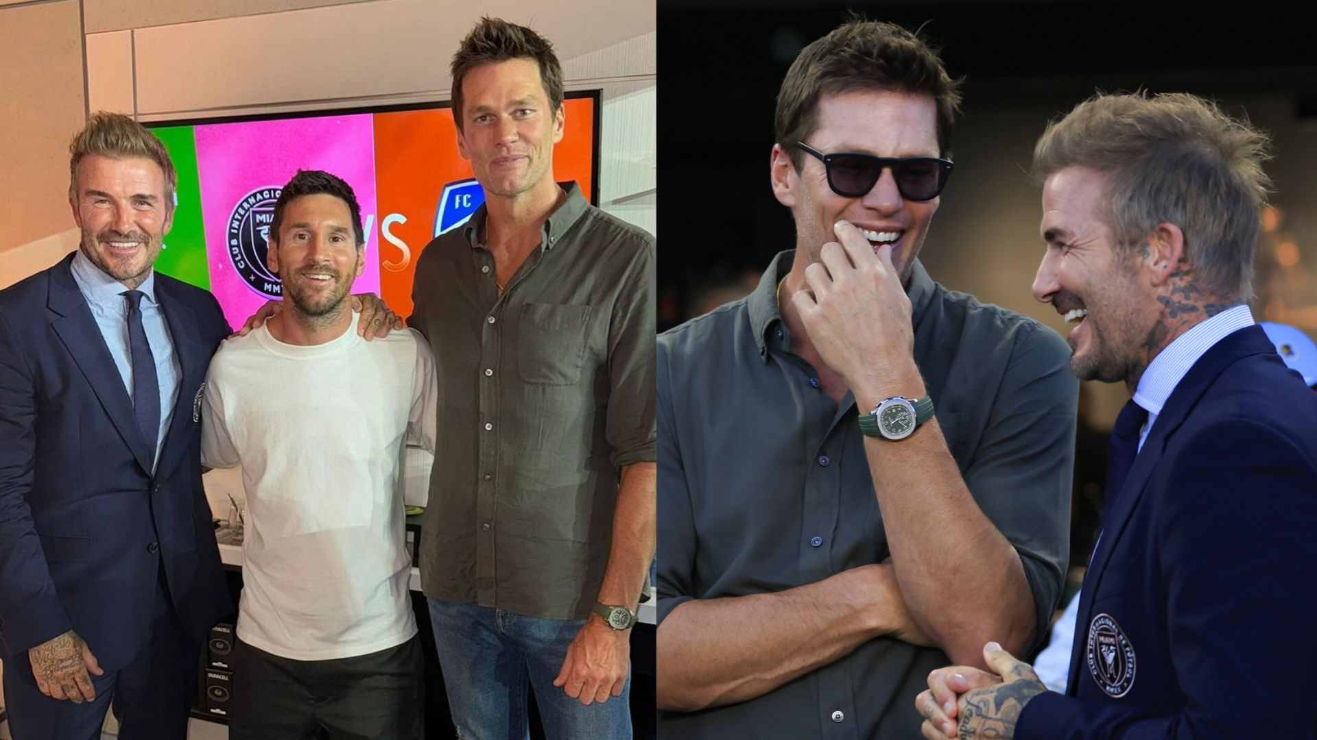 Tom Brady David Beckham Lionel Messi Inter Miami FC Cincinnati