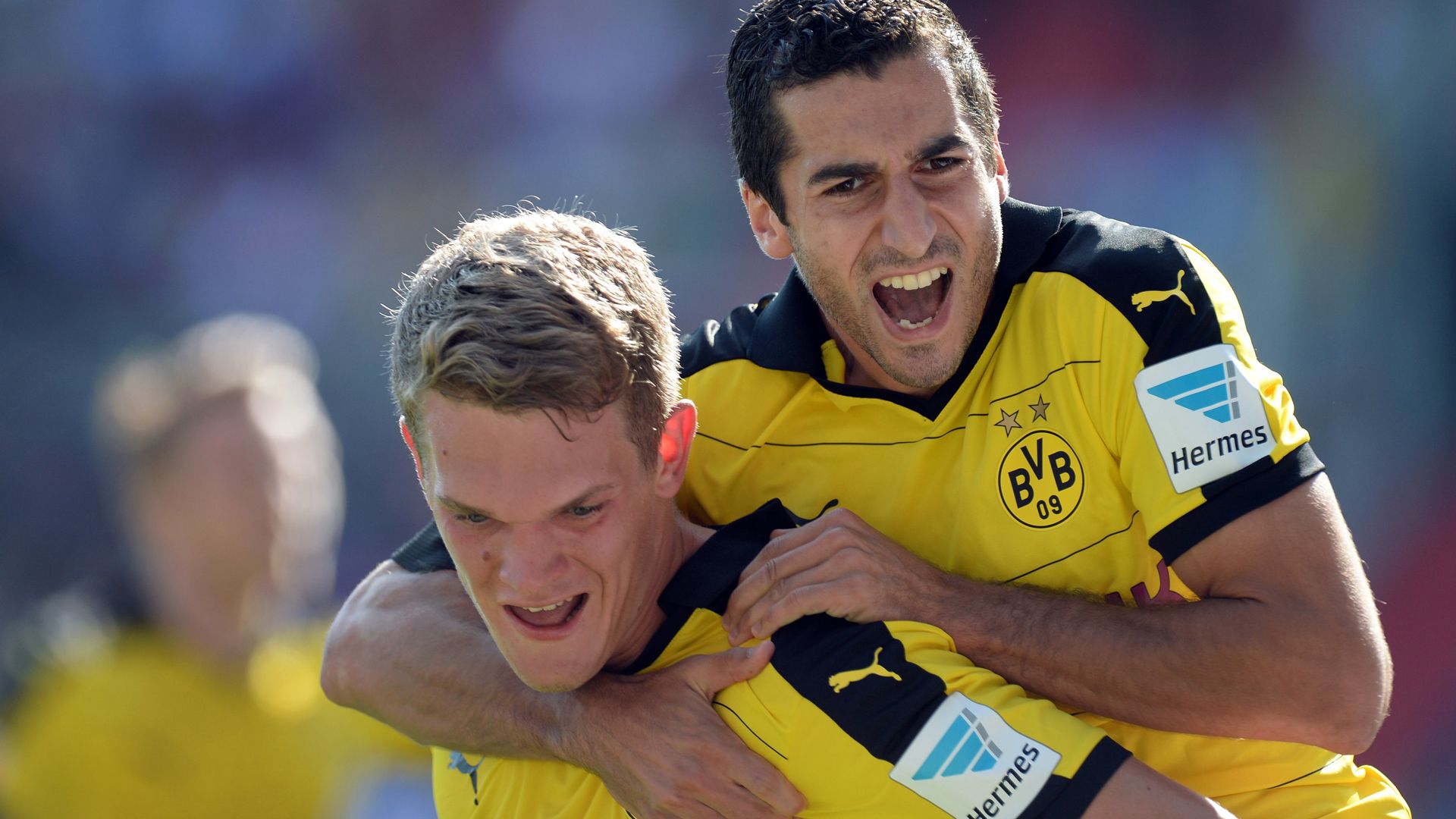 Matthias Ginter Henkrikh Mkhitaryan Borussia Dortmund BVB