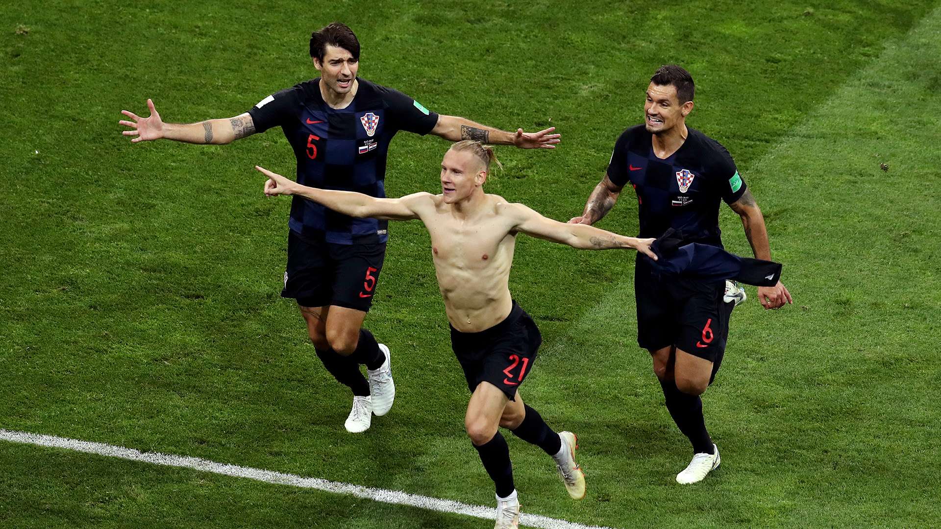 Domagoj Vida Croatia Russia World Cup 2018 070718