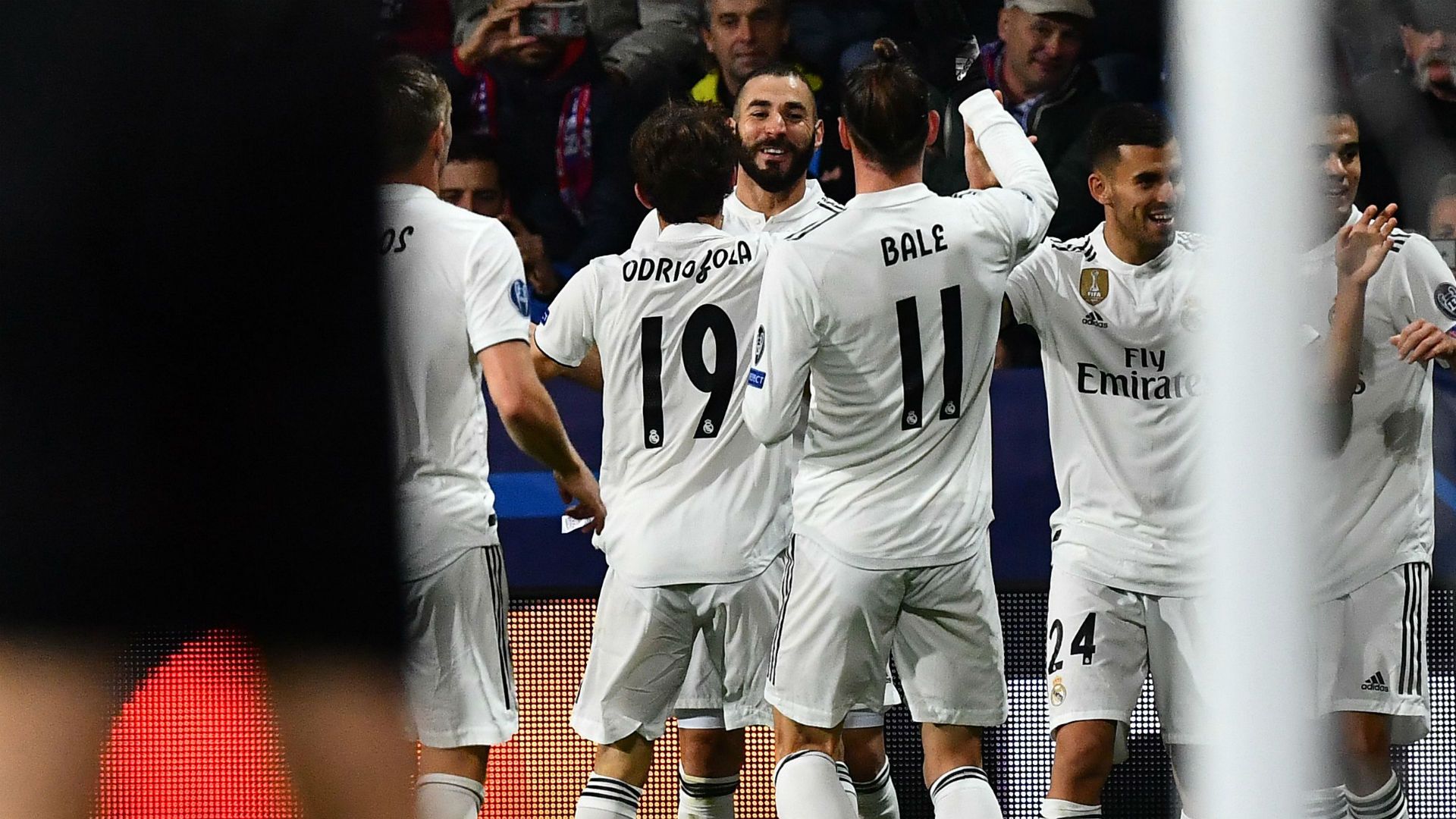 Karim Benzema Viktoria Plzen Real Madrid Champions League 07112018