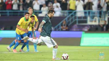 Lionel Messi Argentina Brazil Friendly 15112019